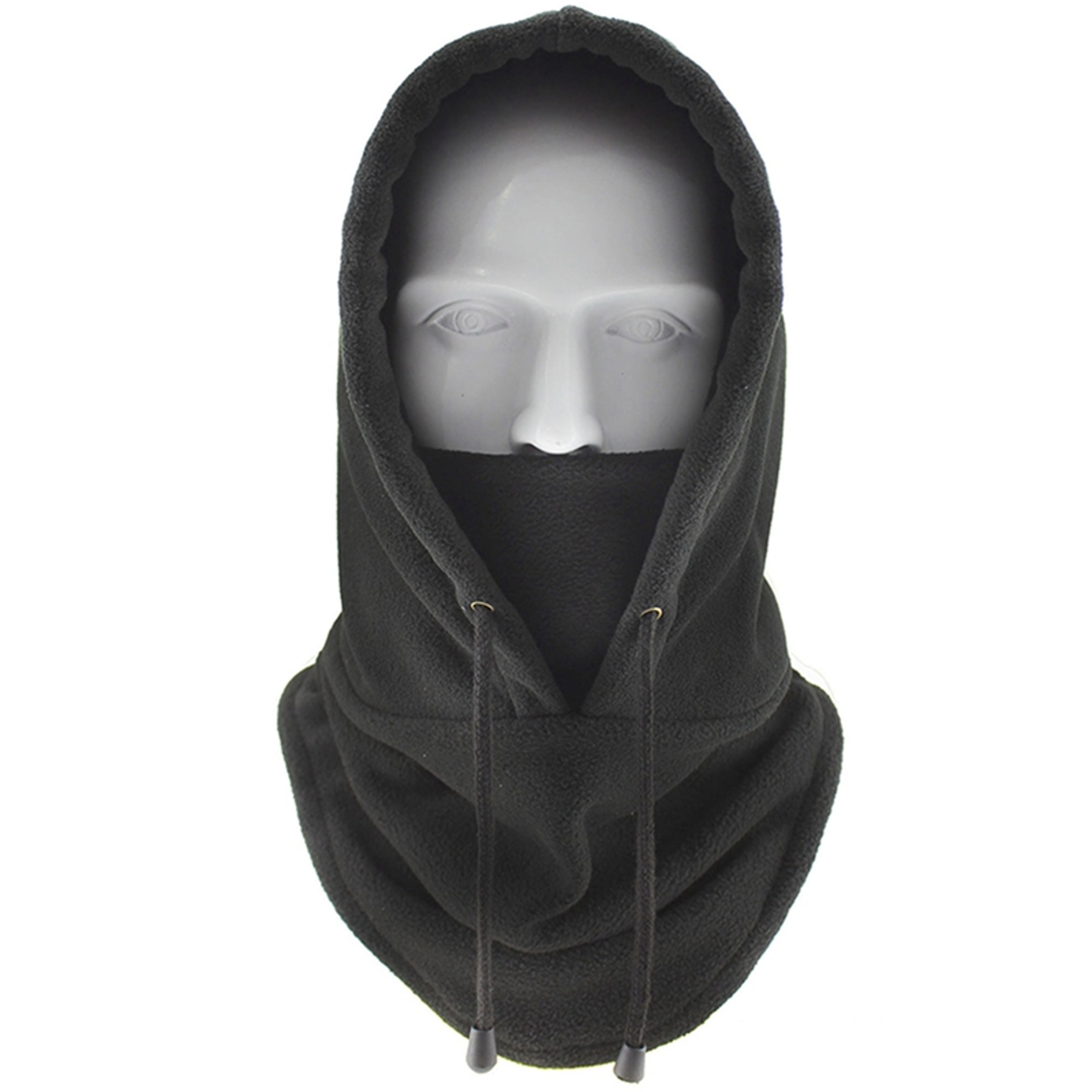 Winter Thermal Neck Warmer Outdoor Fleece Balaclava Scarf Skiing Face Mask Snood Hood Hat Windproof 6