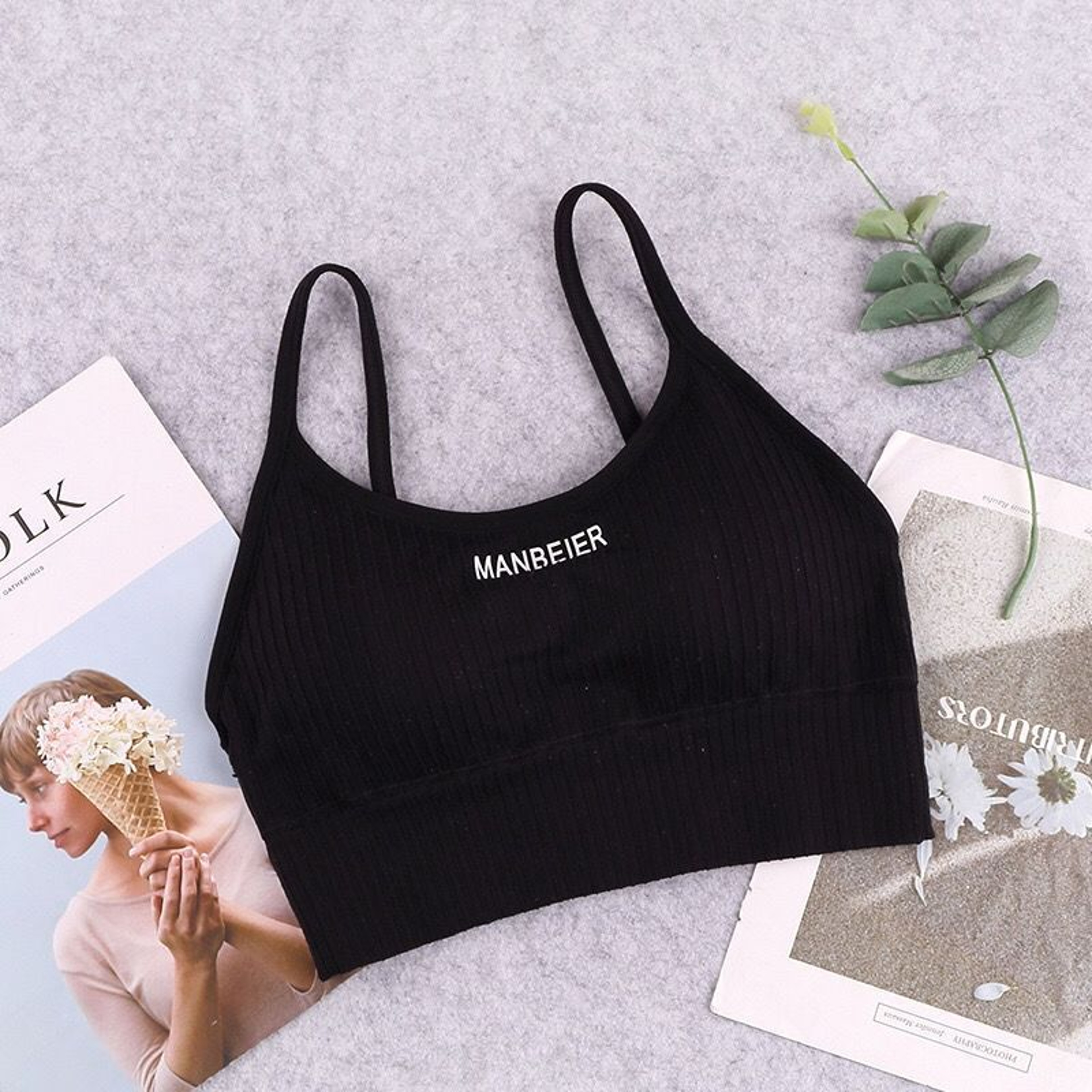 Sports Bra For Women Gym Sexy Crop Top Bra Women Cotton Underwear 4