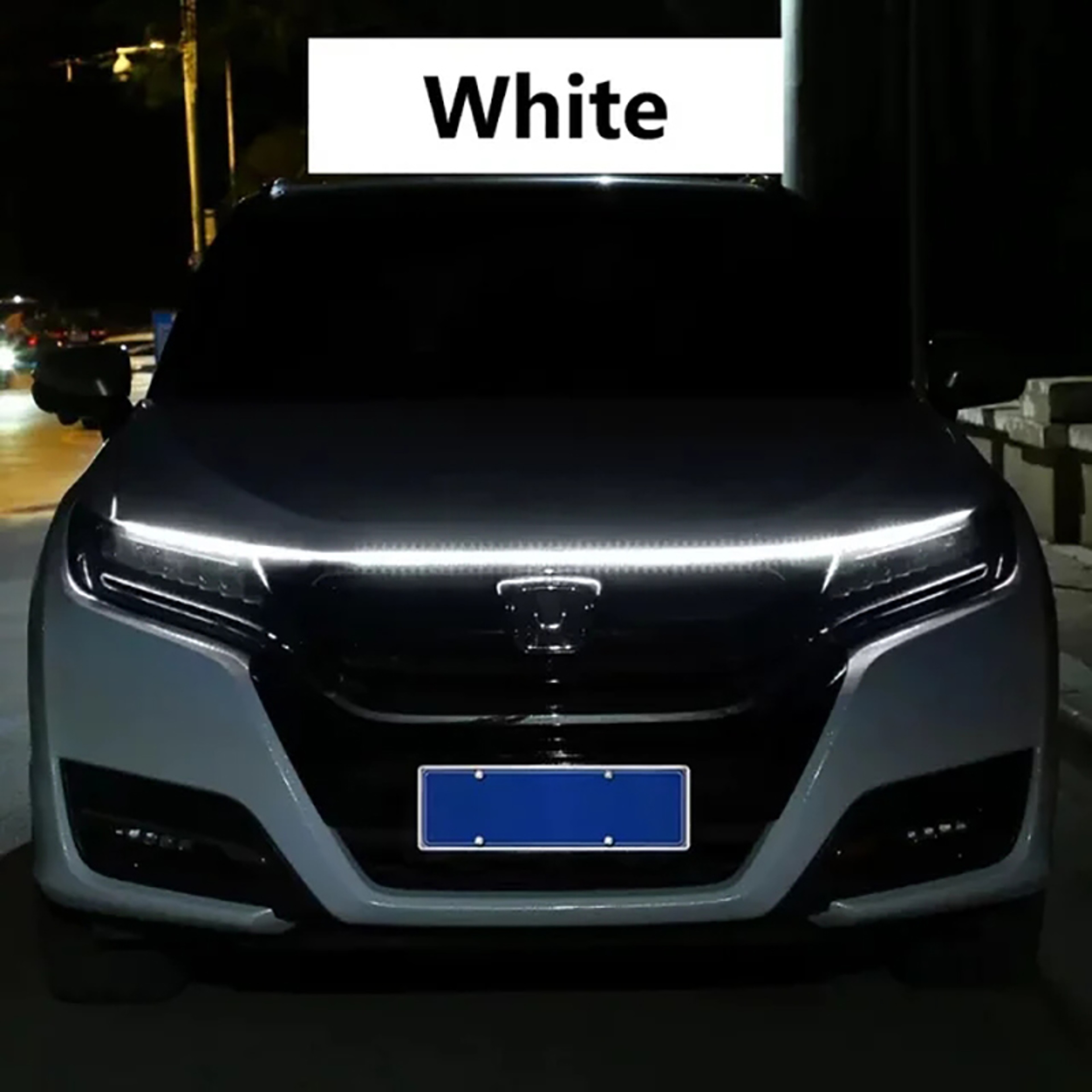 LED Daytime Running Light Car Hood Decorative Ambient Lamp, Engine Hood Guide DRL Lights – view 10