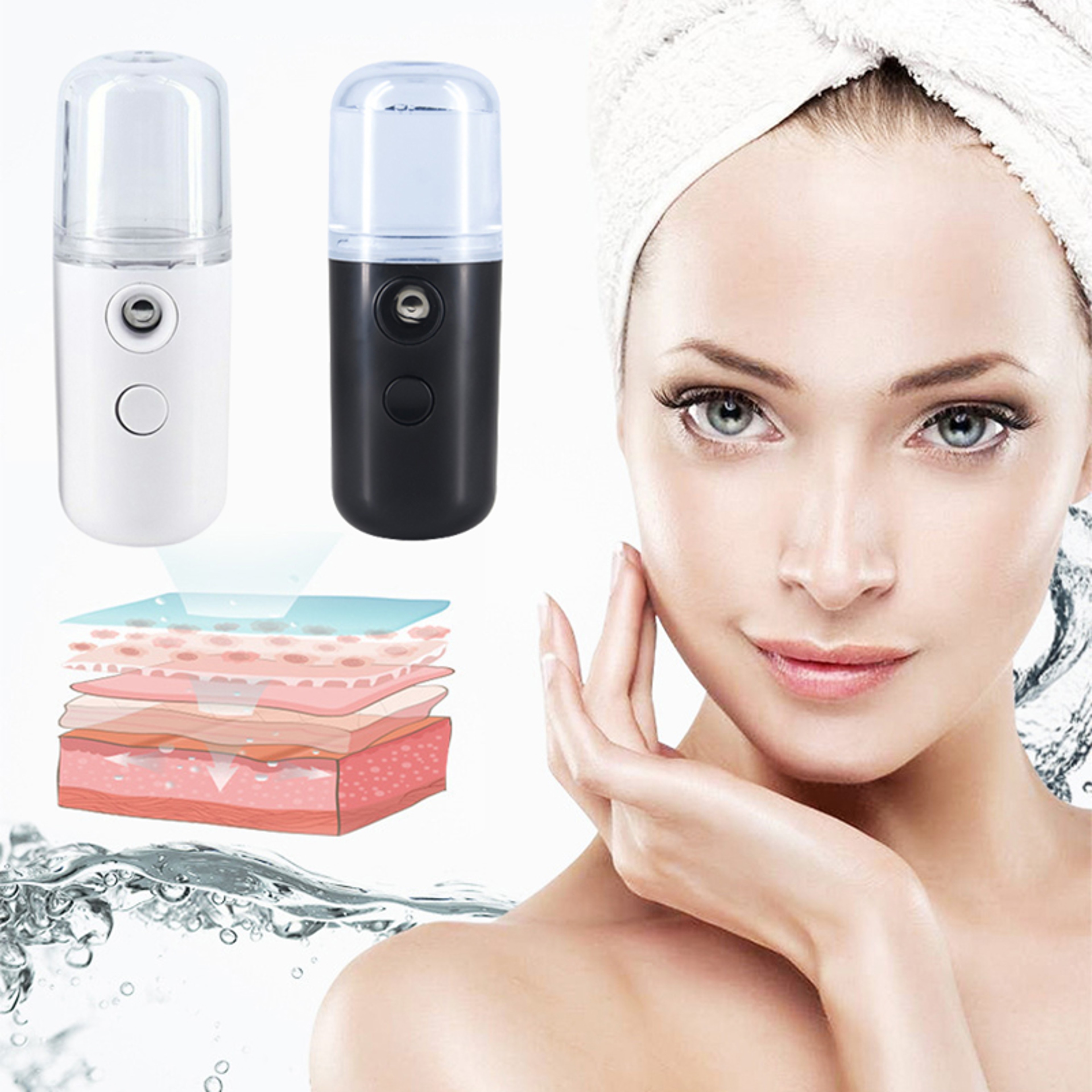Mini Humidifier For Car Home Office Portable Wireless Cool Mist Maker 2