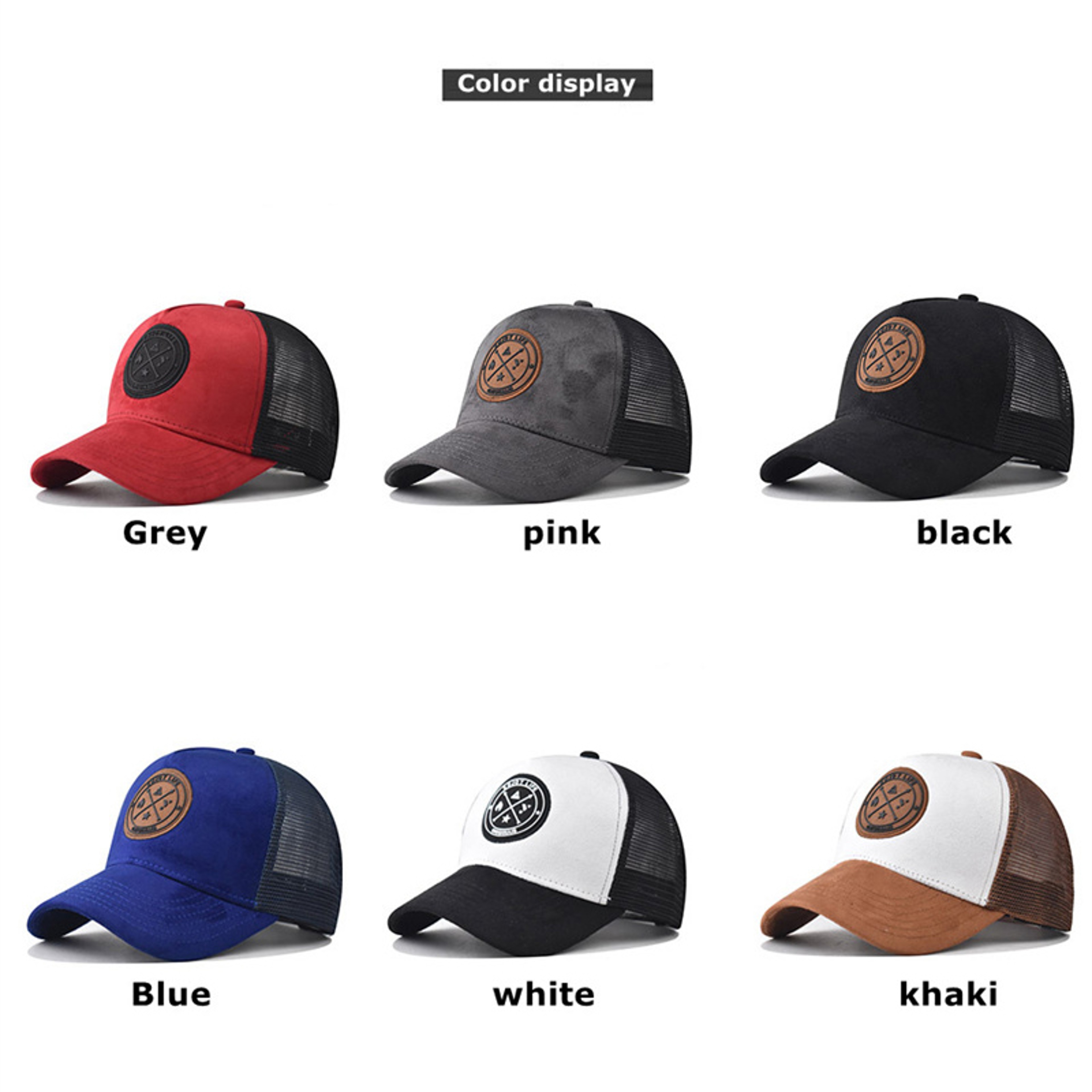 Summer Mesh Baseball Cap Women Men ENJOY LIFE Letter Patch Snapback Hat Casual Breathable Unisex St 2