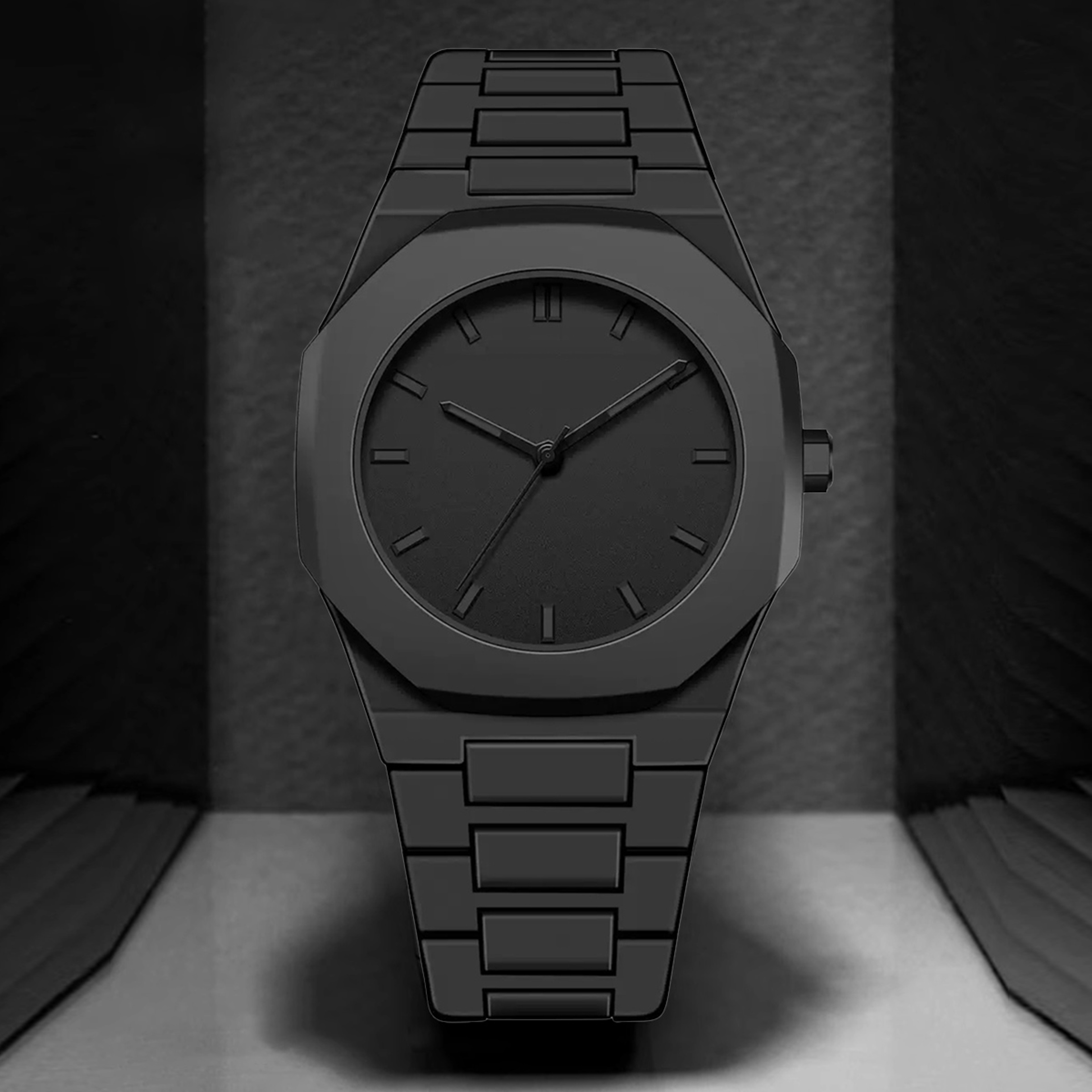 Men Quartz Watch Simple Style Stylish Wrist Watch 6