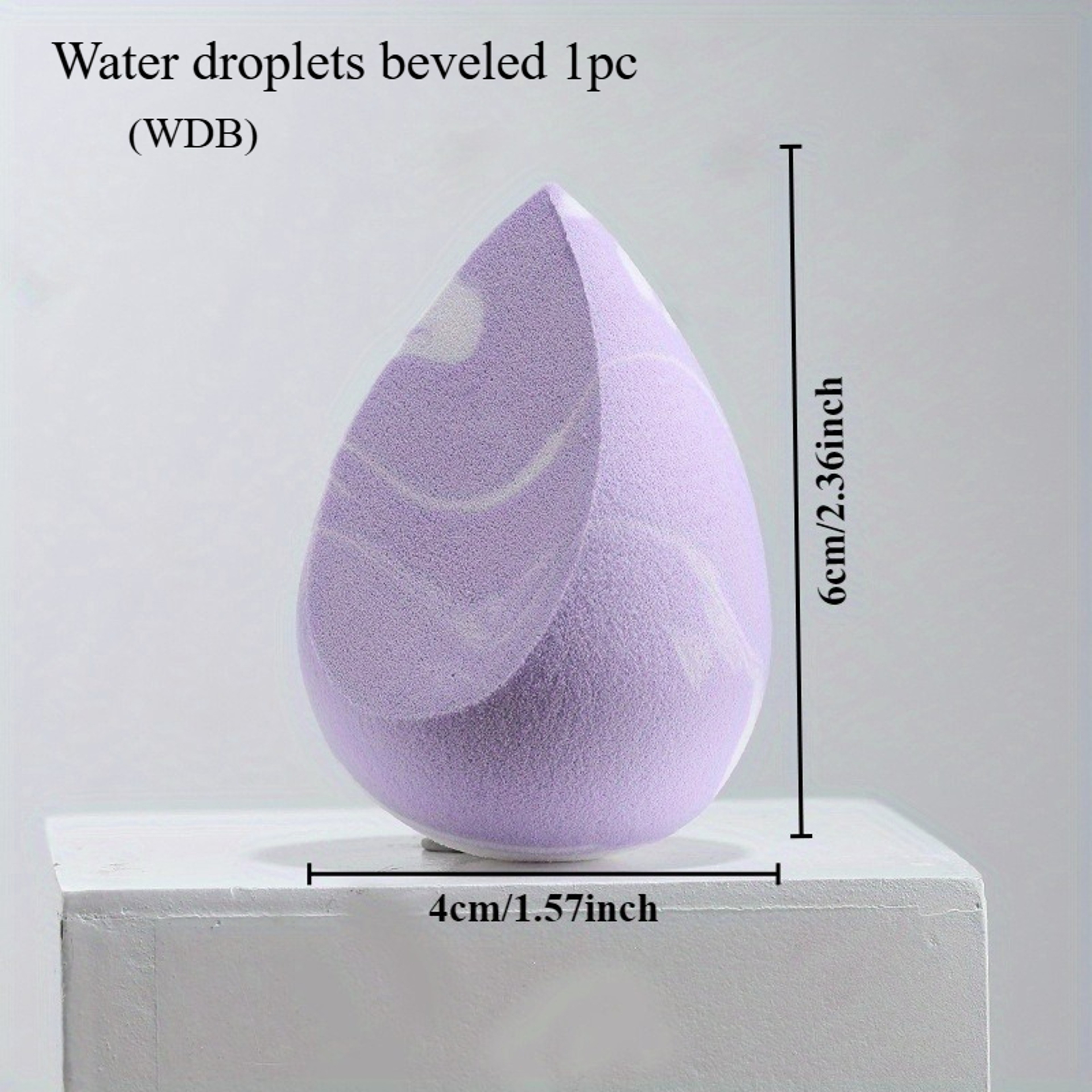 Makeup Sponge Beauty Egg Gradient Colour Soft DoubleSided Wet And DualUse Fit Without Eating Powder 8