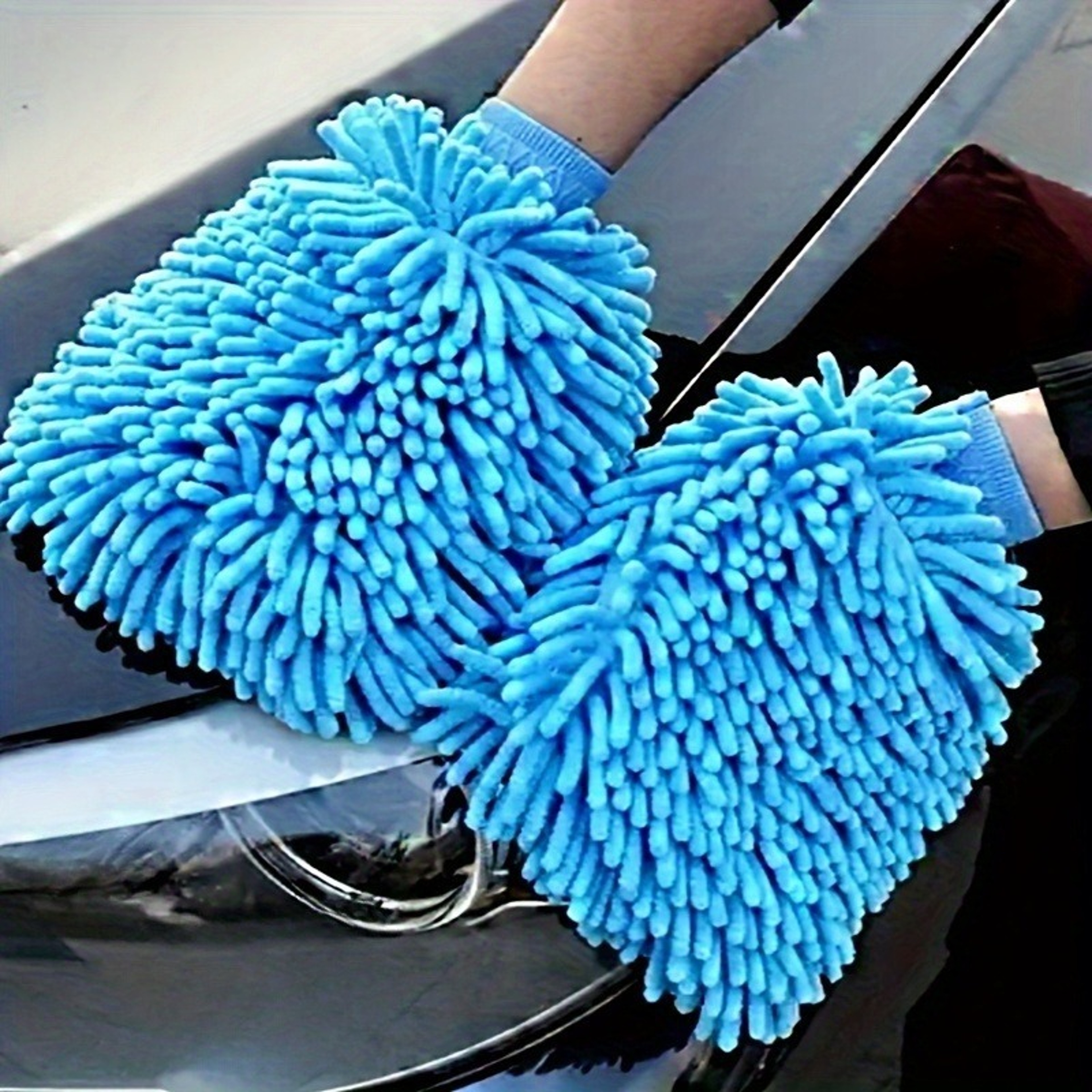 Multi-functional Car Cleaning Gloves, Rag Tools for Washing – view 1