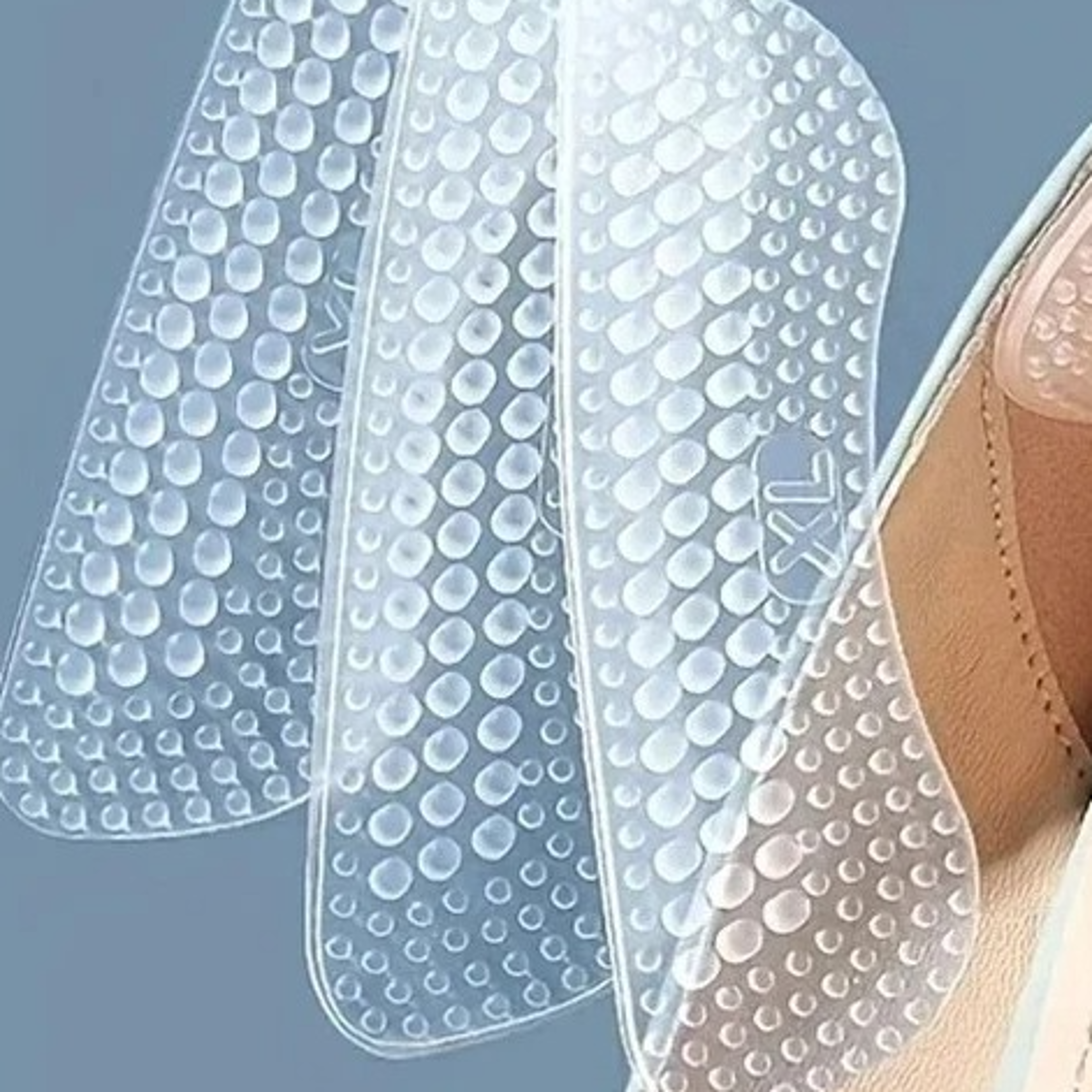 Upgrade Silicone Heel Stickers AntiSlip Heel Cushions for Women and Men