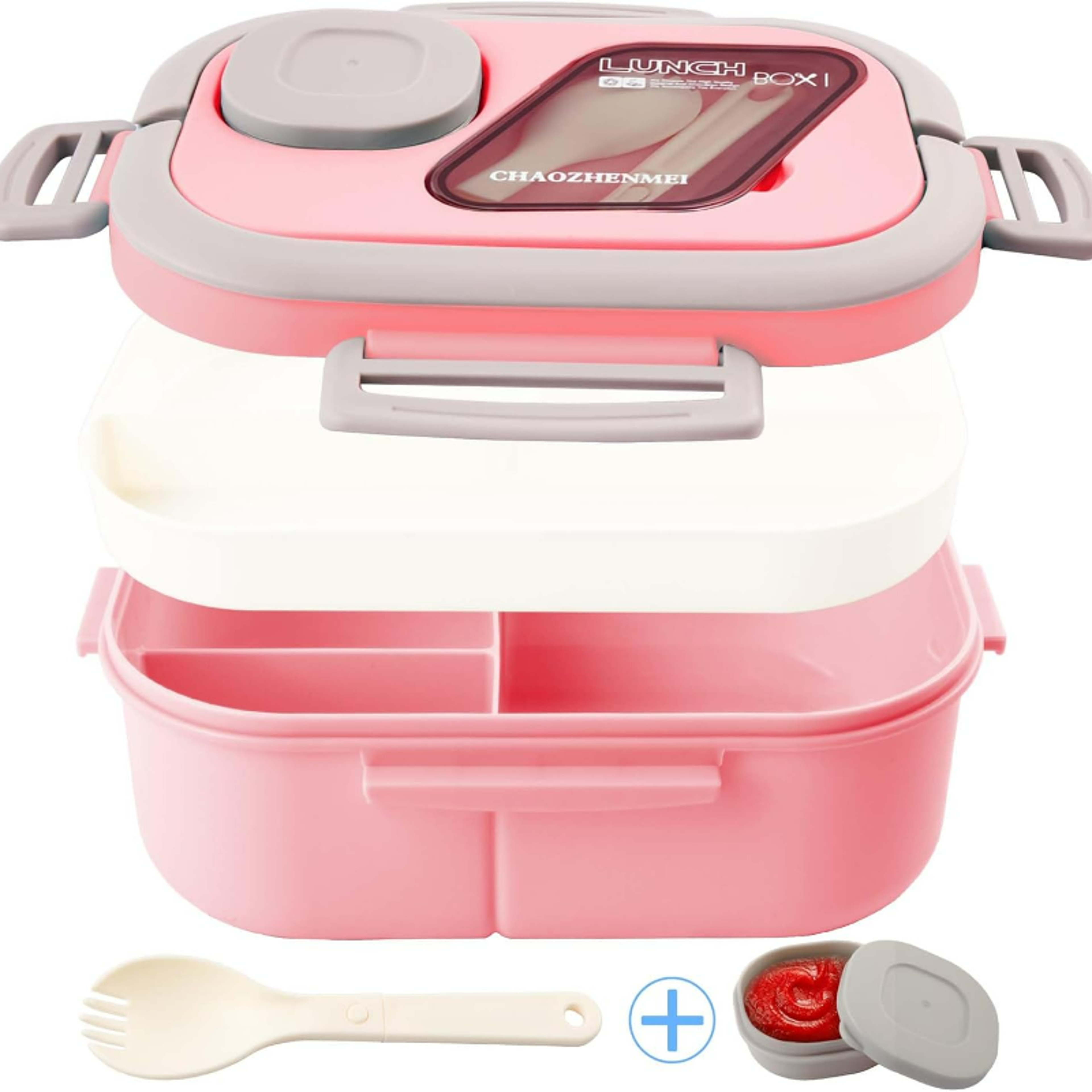 Convenient Insulated Lunch Box Oval Sealed Freshkeeping Box For Adults 6