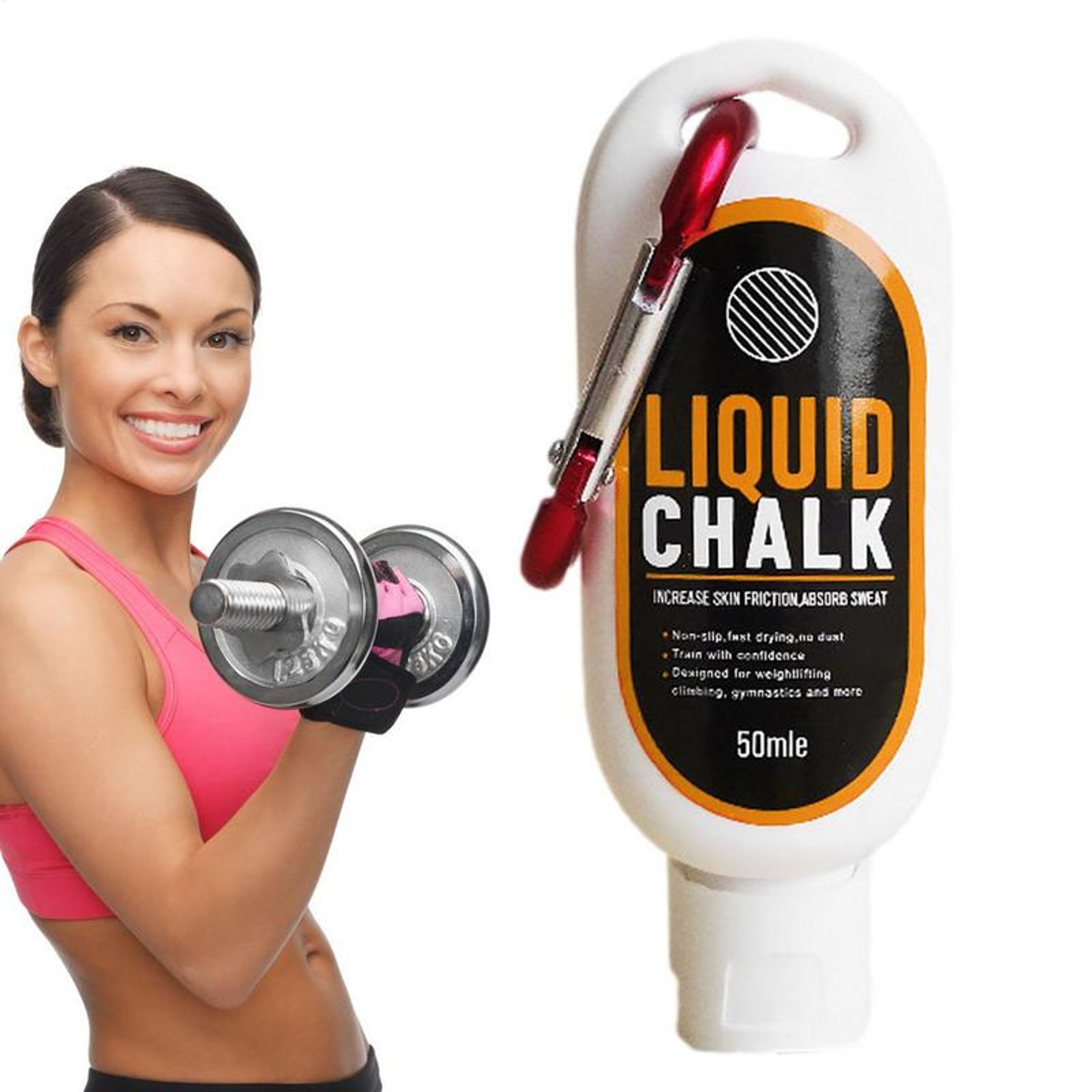 Sports Liquid Magnesium Powder for Fitness, Anti-Slip Cream, Grip for Pole Dancing and Climbing – view 4