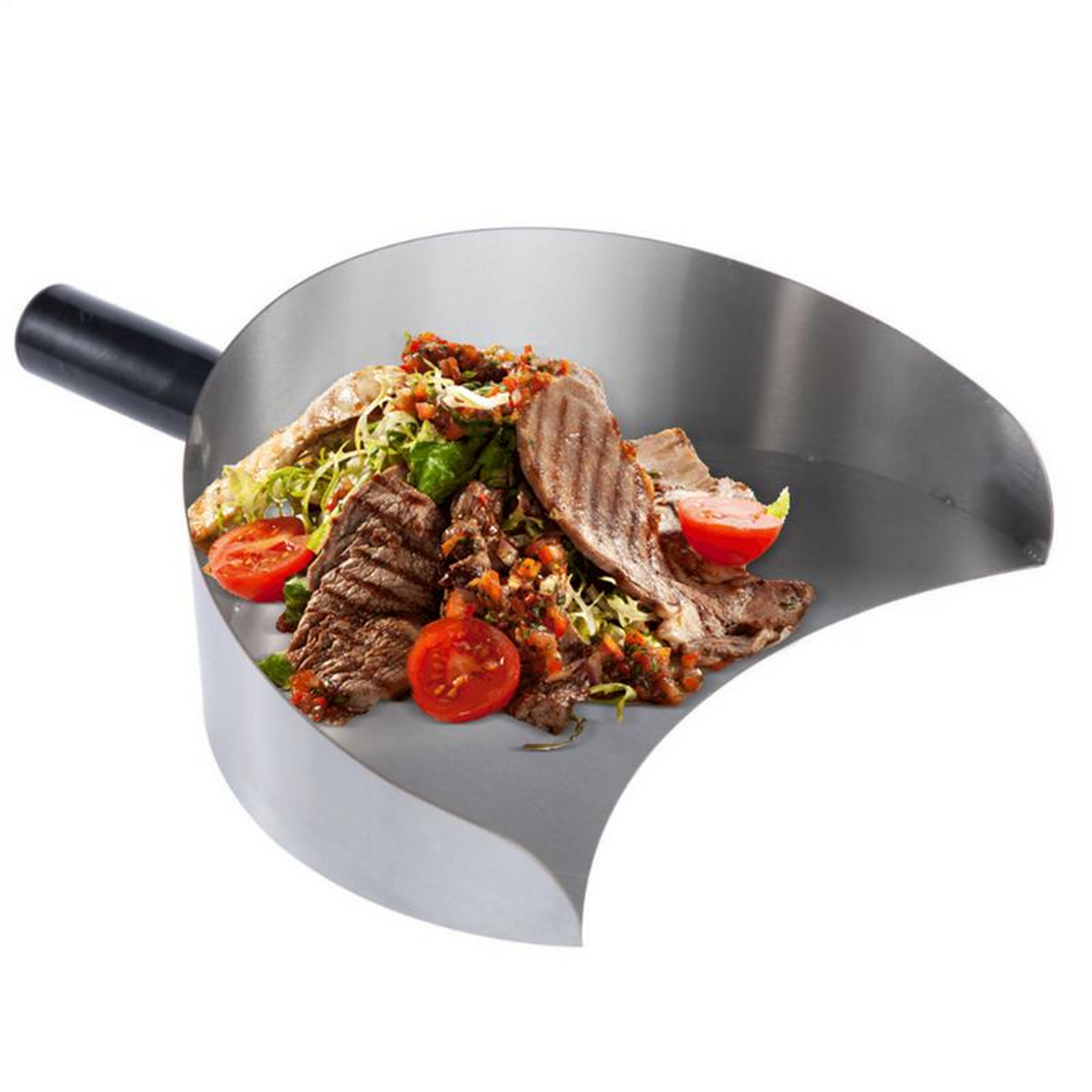 Portable Heat Resistant Meat Catcher Pan for Barbecues, Camping, and Parties – view 1