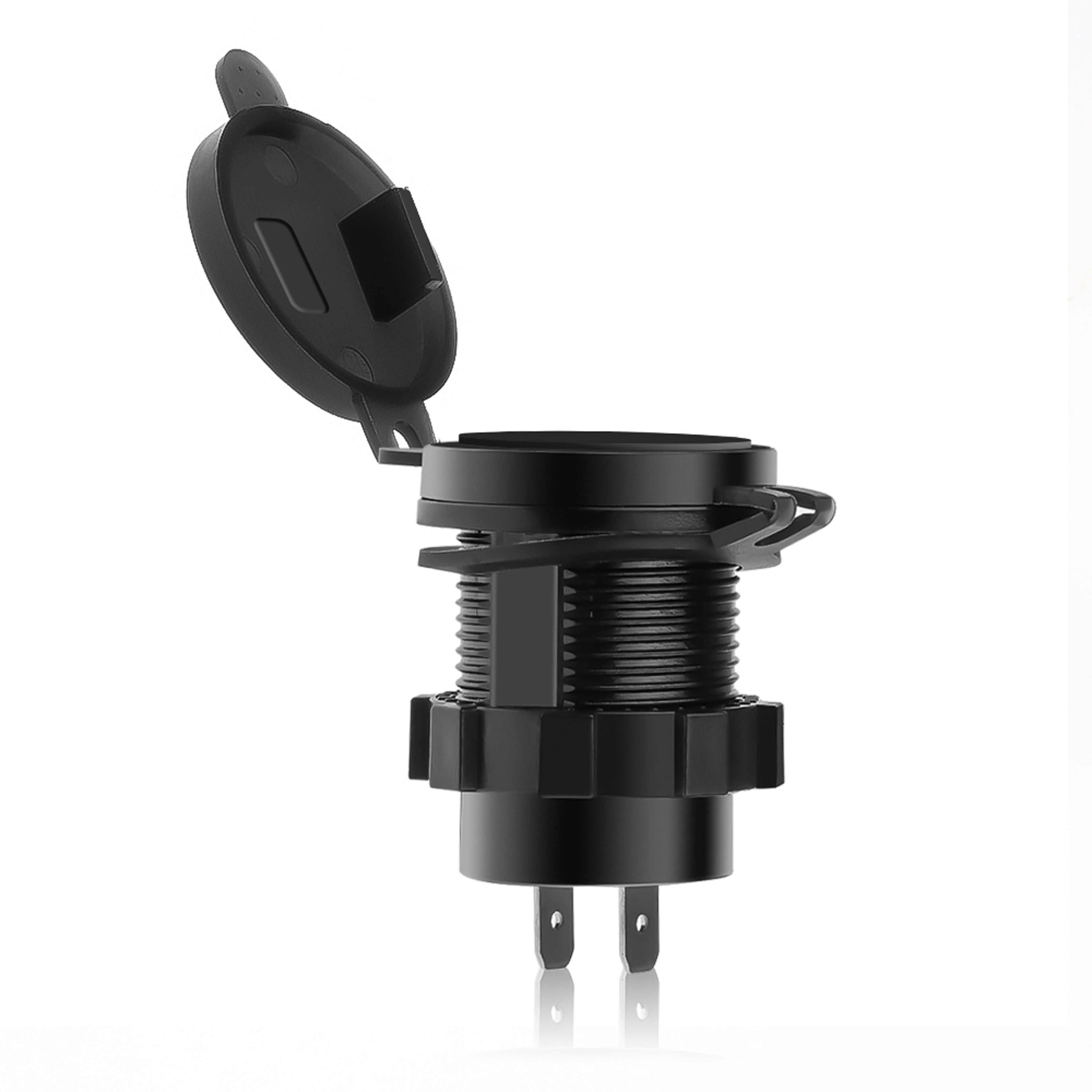 Fast Charger 3.0 USB Charging Socket, Waterproof Car USB Outlet, Voltage Display Voltmeter Charger Socket – view 4