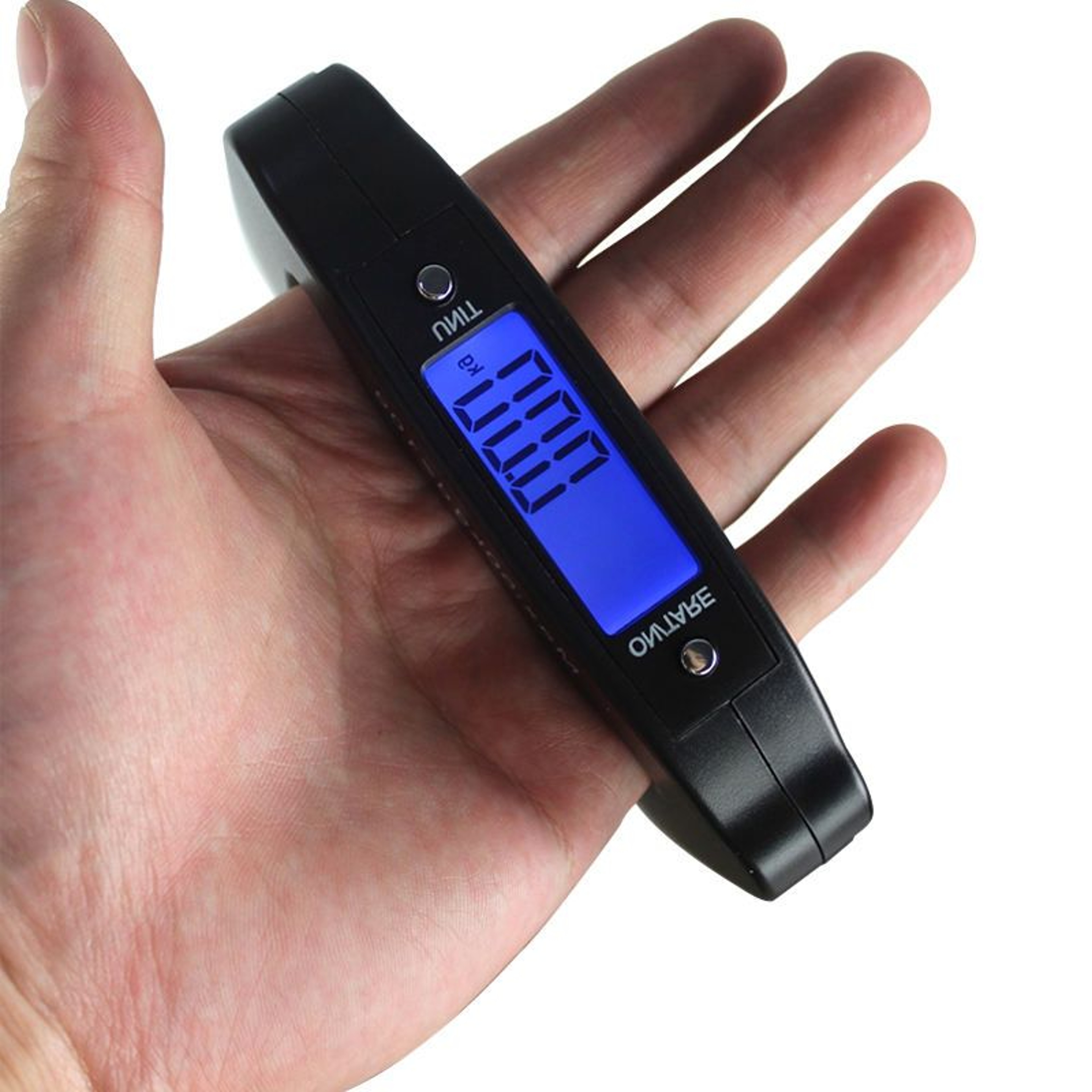 Portable Digital Scale, LCD Display Back Light, Fish Weight Hanging Scales, Suitcase Travel Weighing Scale – view 3