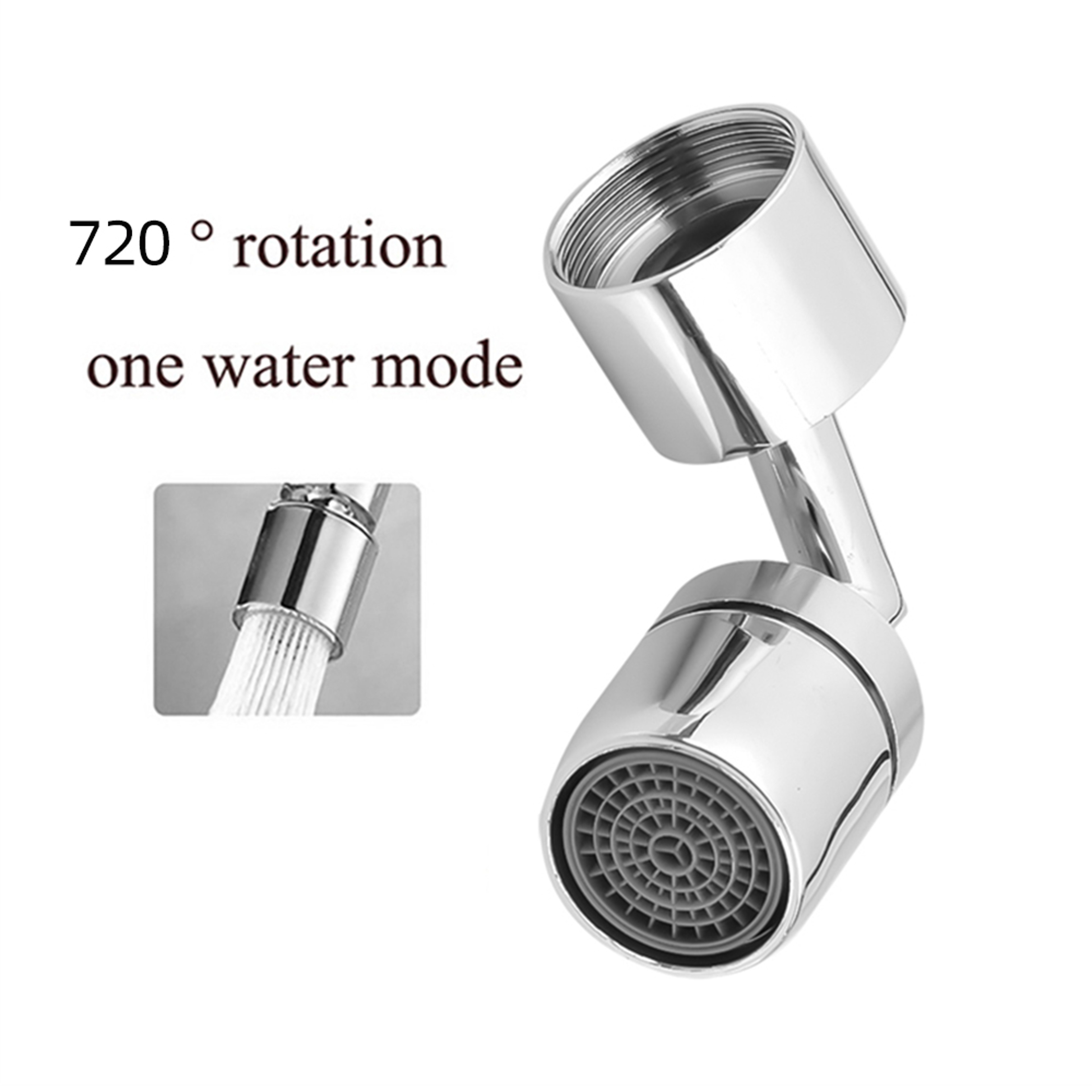 Rotatable Kitchen Faucet Aerator Nozzle Extender Saving Water Sprayer – view 8
