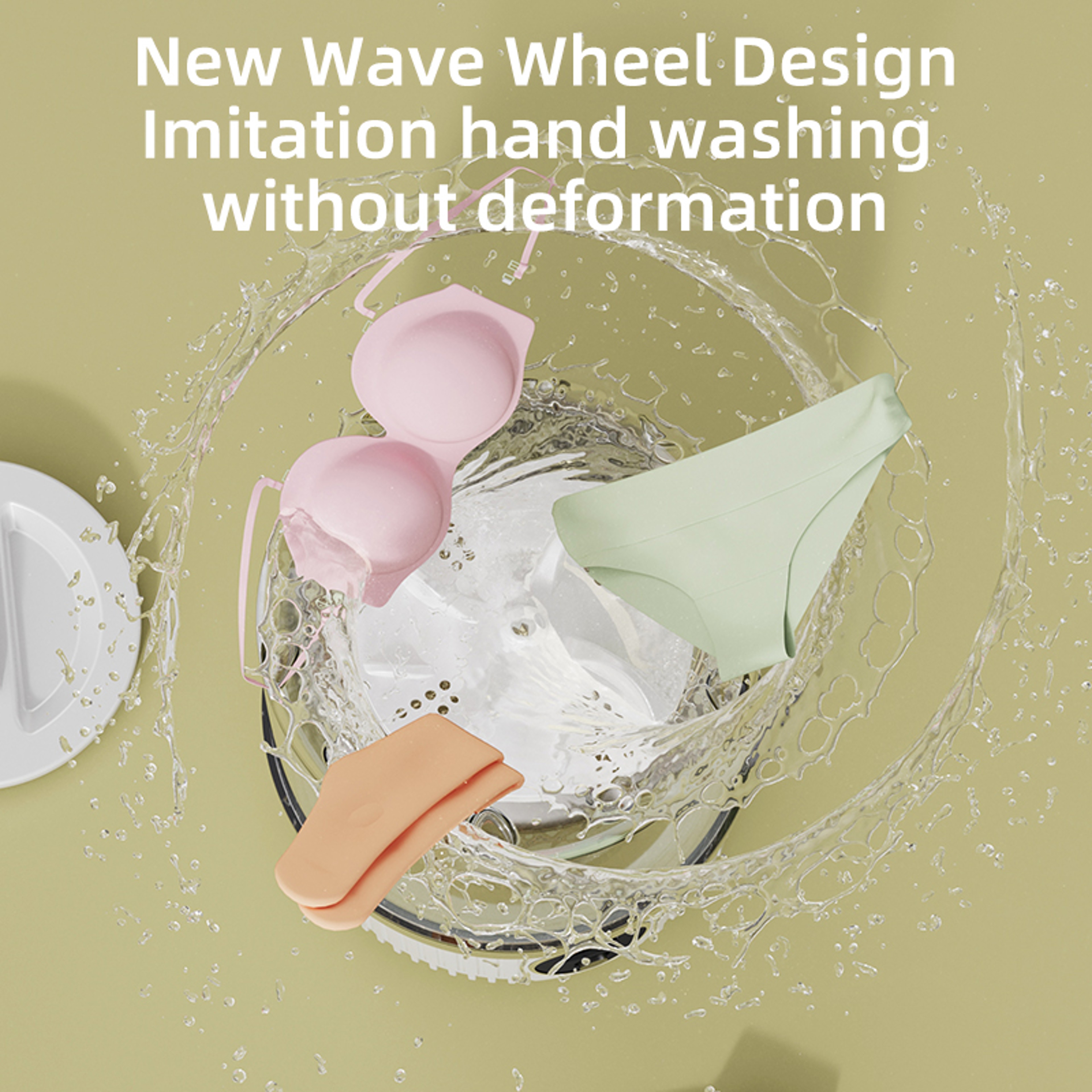 Portable Mini Washing Machine For Pet Clothes Wireless Charging Electric Washing Cup For Home Under