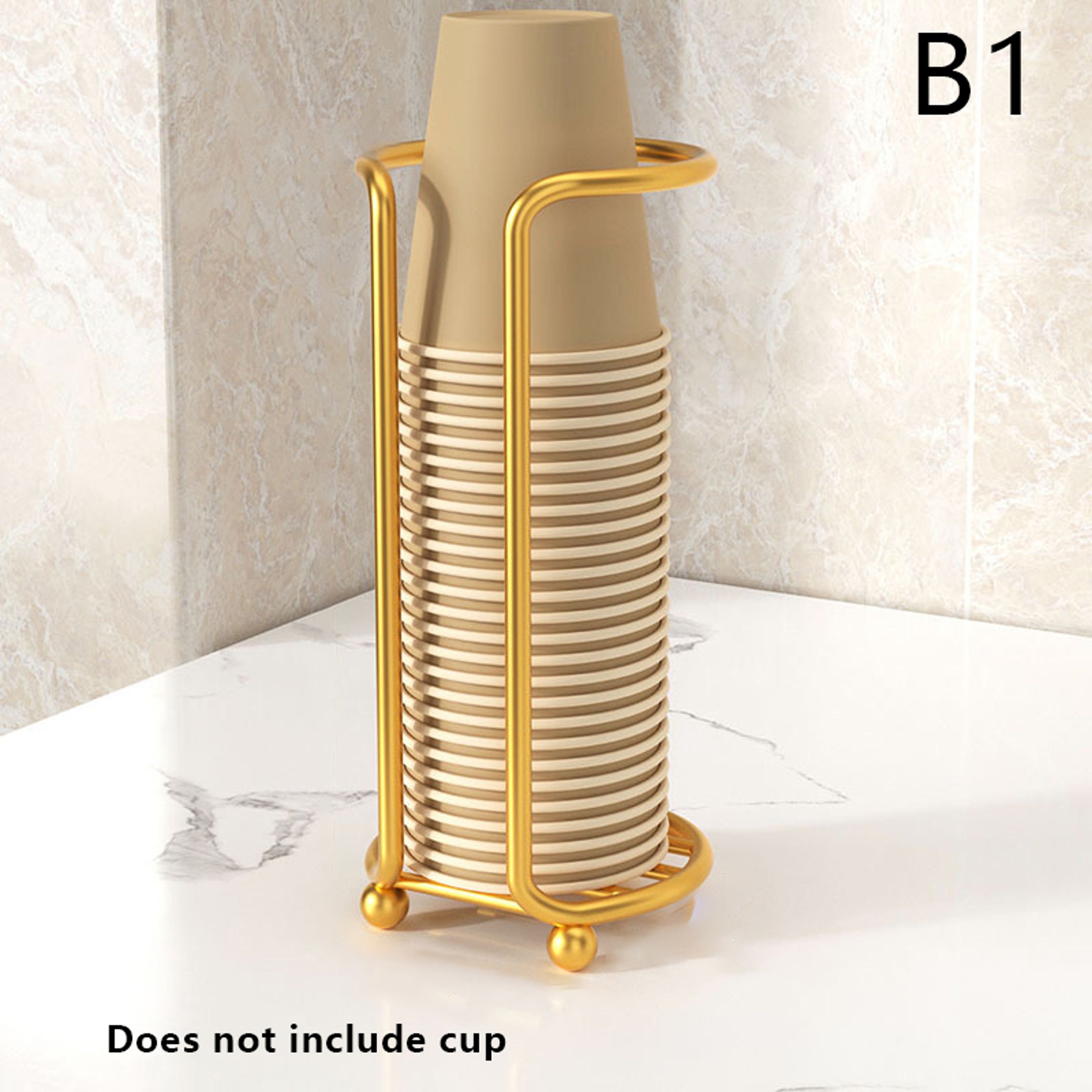 Multifunctional Desktop Cup Storage Rack Household Coffee Cup Holder Disposables Cups Picker For Ki