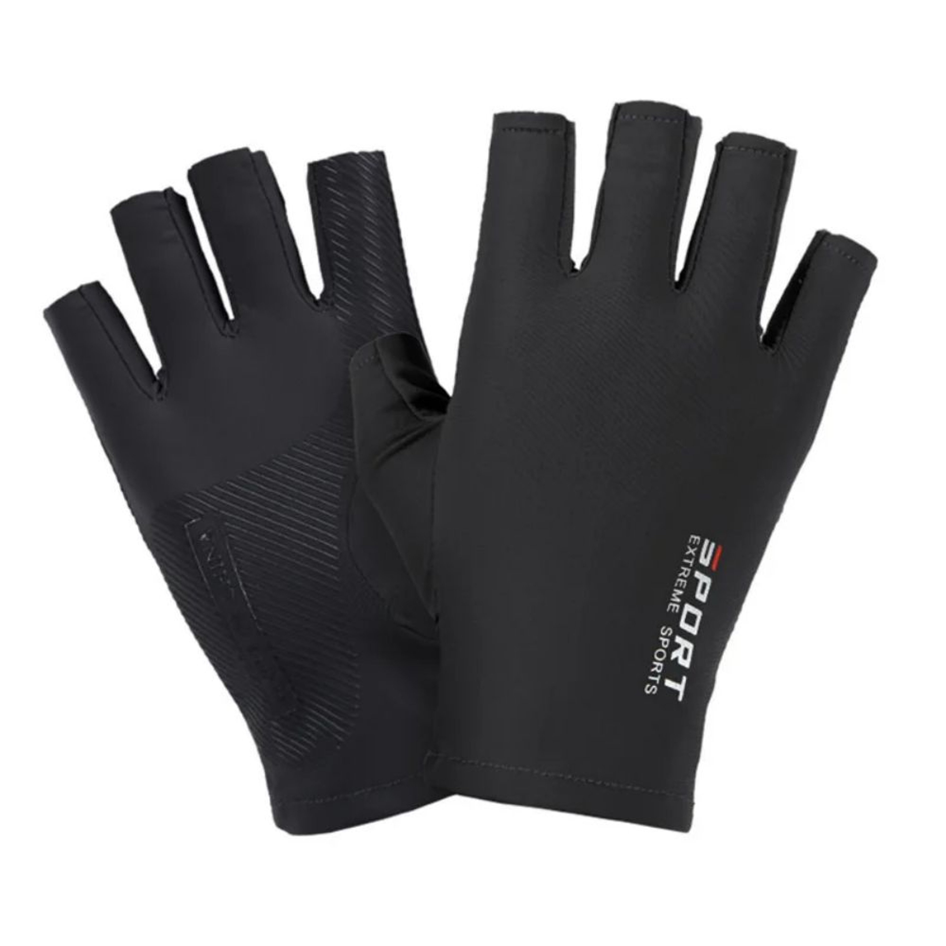 Ice Silk Half Finger Cycling Gloves For Men And Women Comfortable Outdoor Sports Fitness Gloves 8