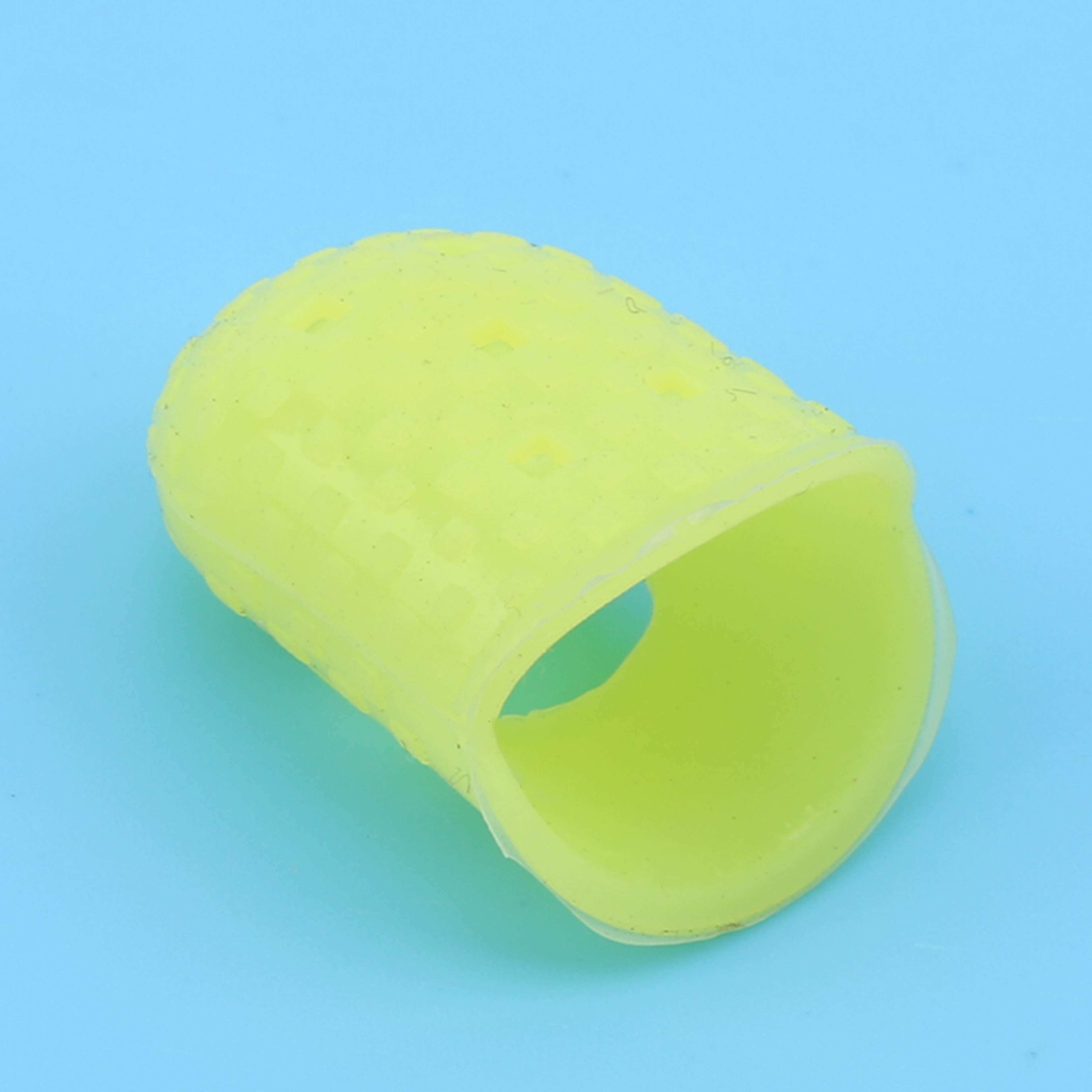 Multi Functional Silicone Thimbles For DIY Crafts Breathable Protective Finger Sleeve Hollowed Out  1