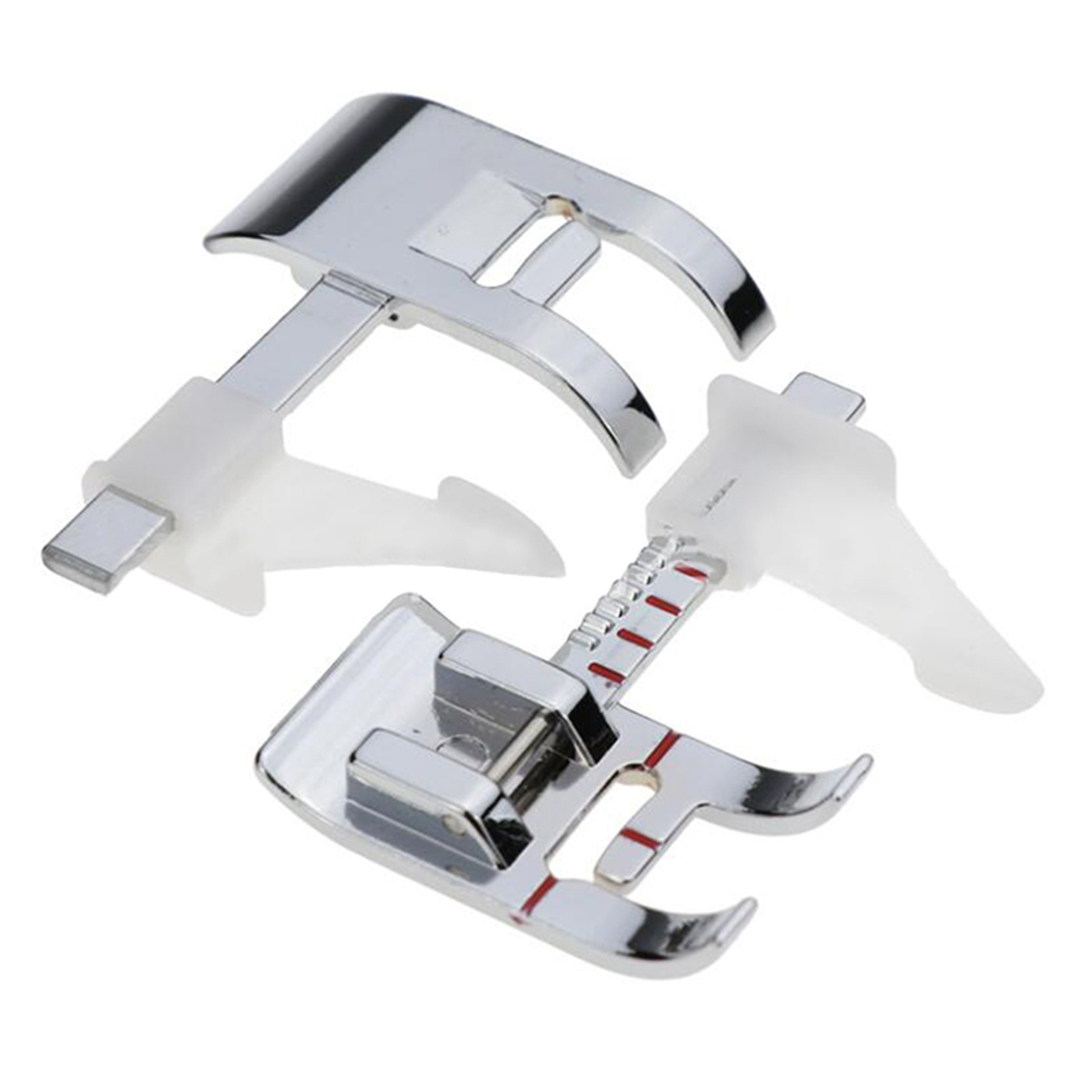 Adjustable Guide Sewing Machine Presser Foot For Shank SnapOn Singer Janome Juki Brother Baby Lock 2