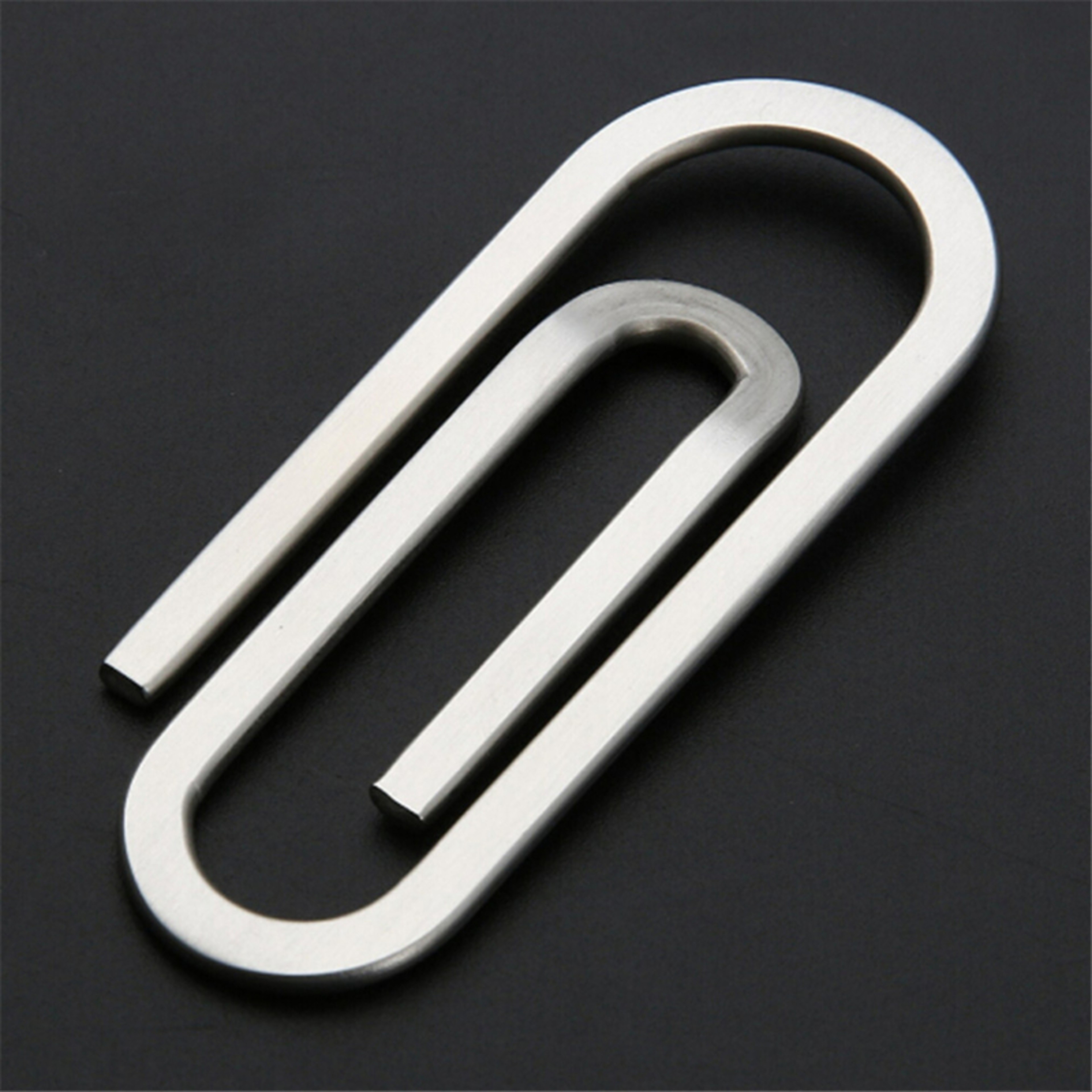 Stainless Steel Money Clips For Paper And Banknotes Creative Design 1