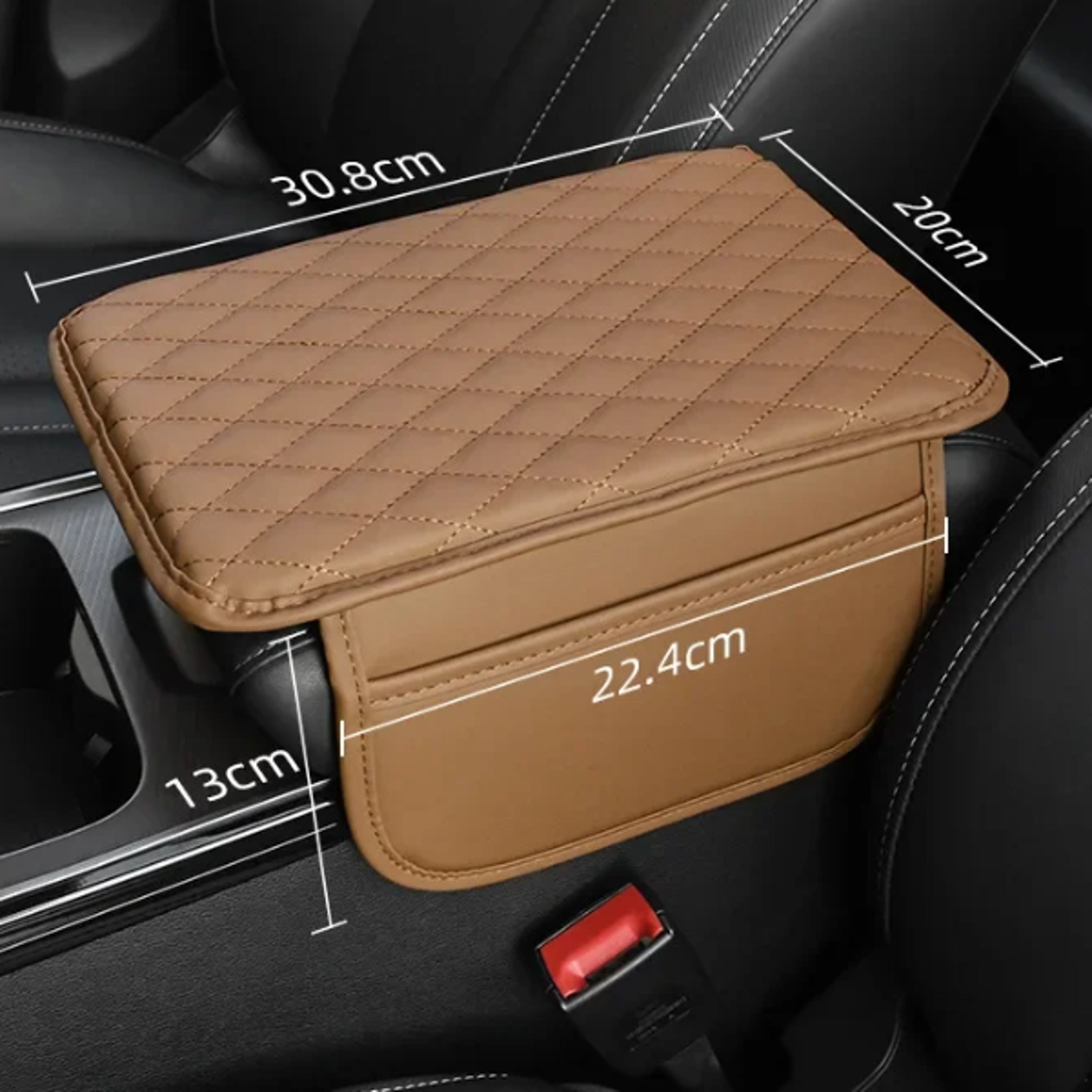 Increase The Height Of Car Armrest Box With Padding Universal Storage Bags 5