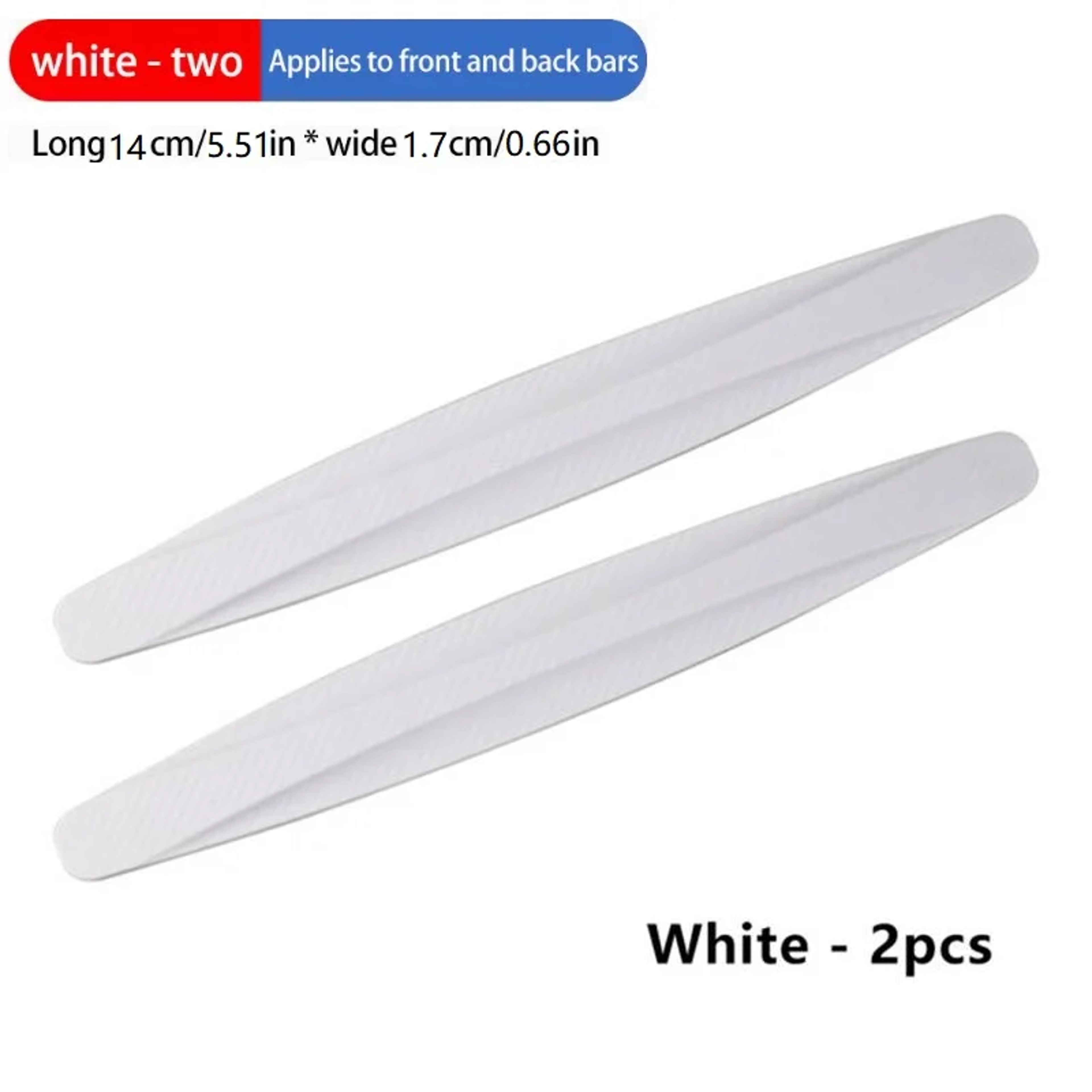 Scratch Resistant Adhesive Protective Strip For Universal Car Bumpers Adds Aesthetic Accessories 6
