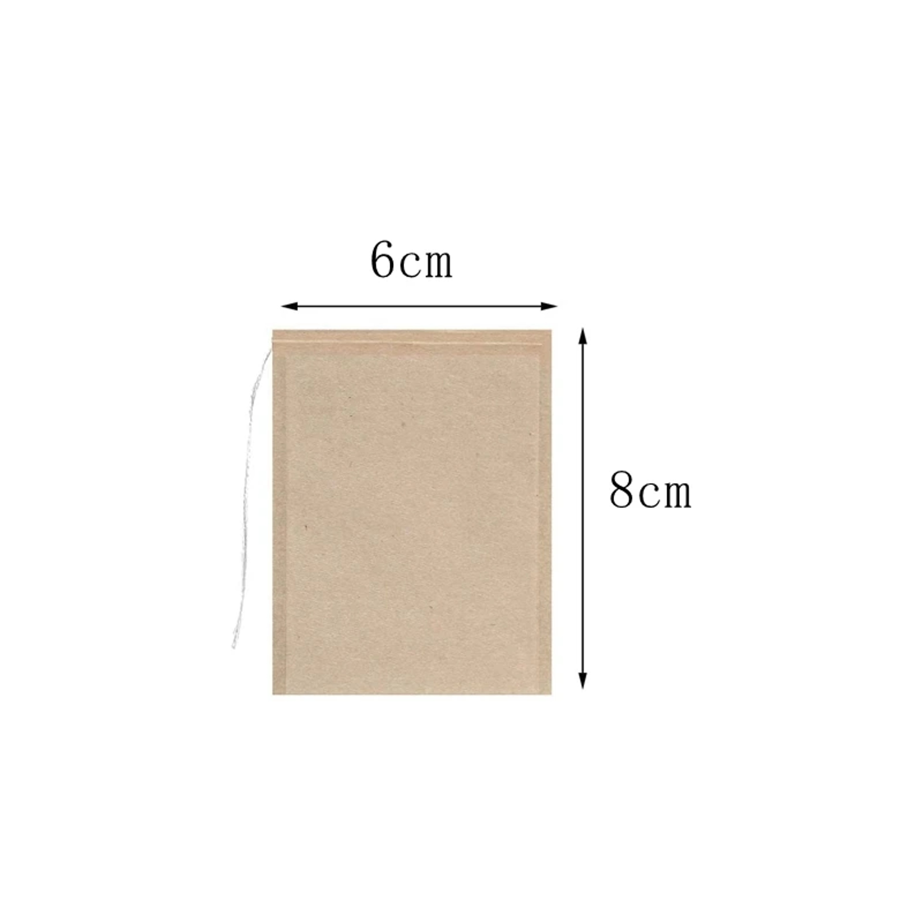 Tea Bags With Drawstring Filter For Coffee Herbal Tea And Powdered Medicine Biodegradable Paper Bag 7