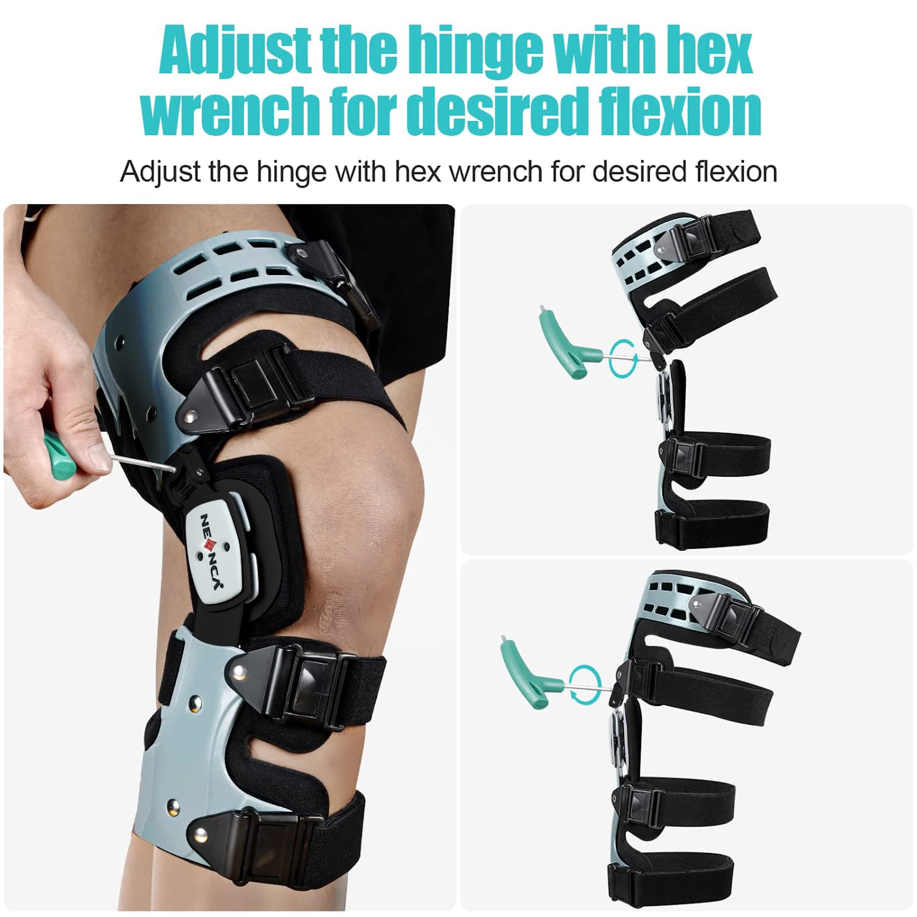 Unloaded Knee Brace Support Cartilage Defect Repair Osteoarthritis  Arthritis Pain Relief 3