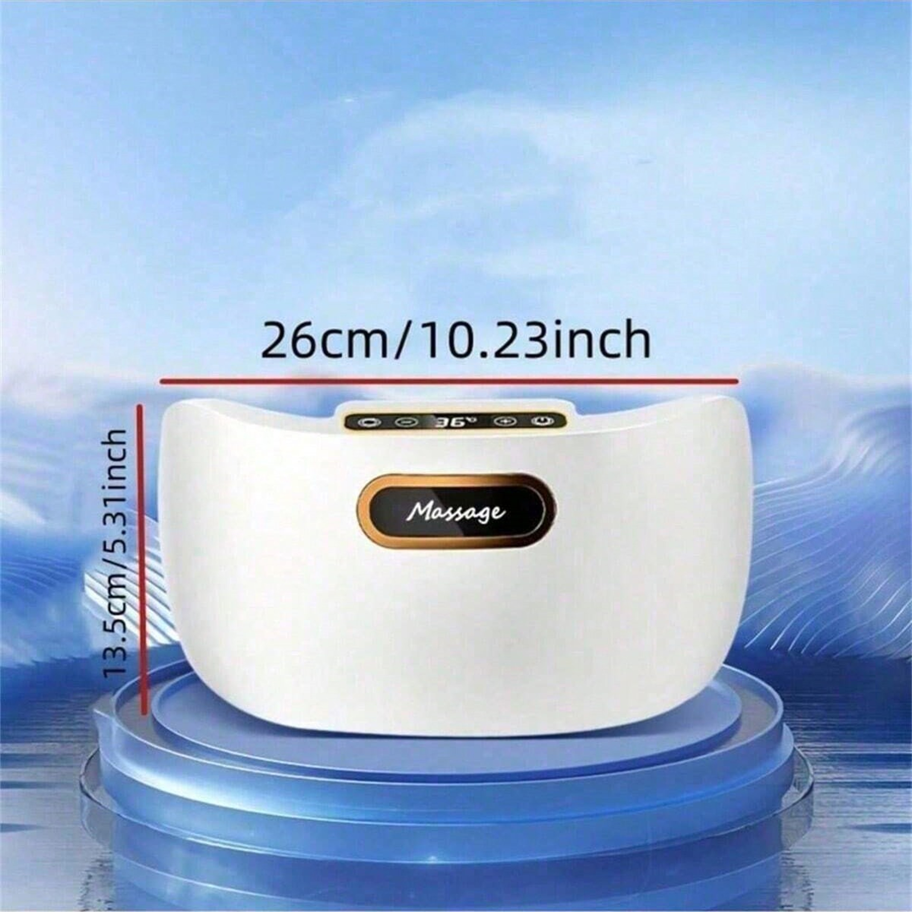 Electric Abdominal Massager Deep Knee And Abdominal Instruments For Health Care Vibrating Body Mass 1