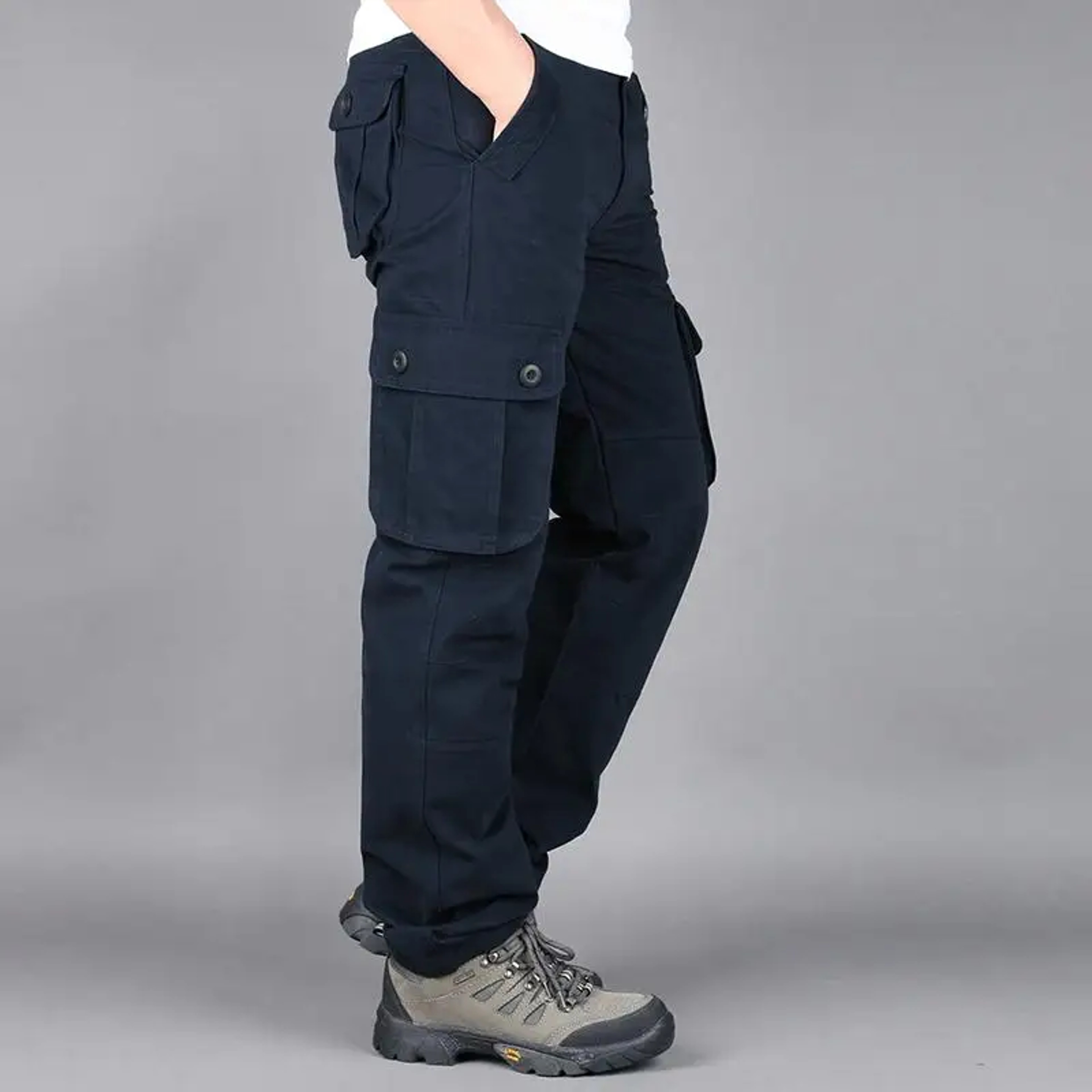 Tactical Cargo Pants For Men Cotton Overalls For Outdoor Work 2