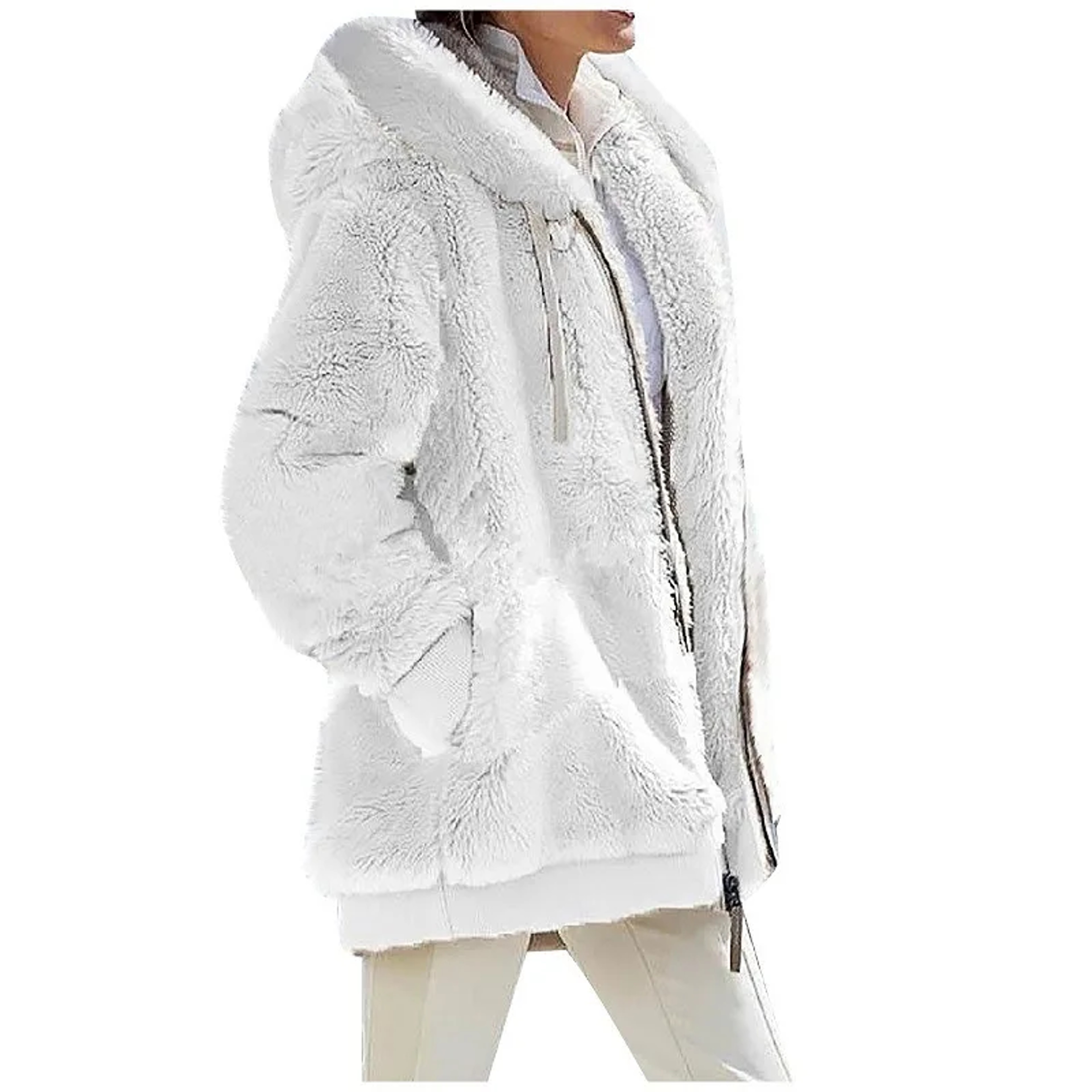 Autumn Winter Fashion Women Coat Cashmere Fleece Jacket 0