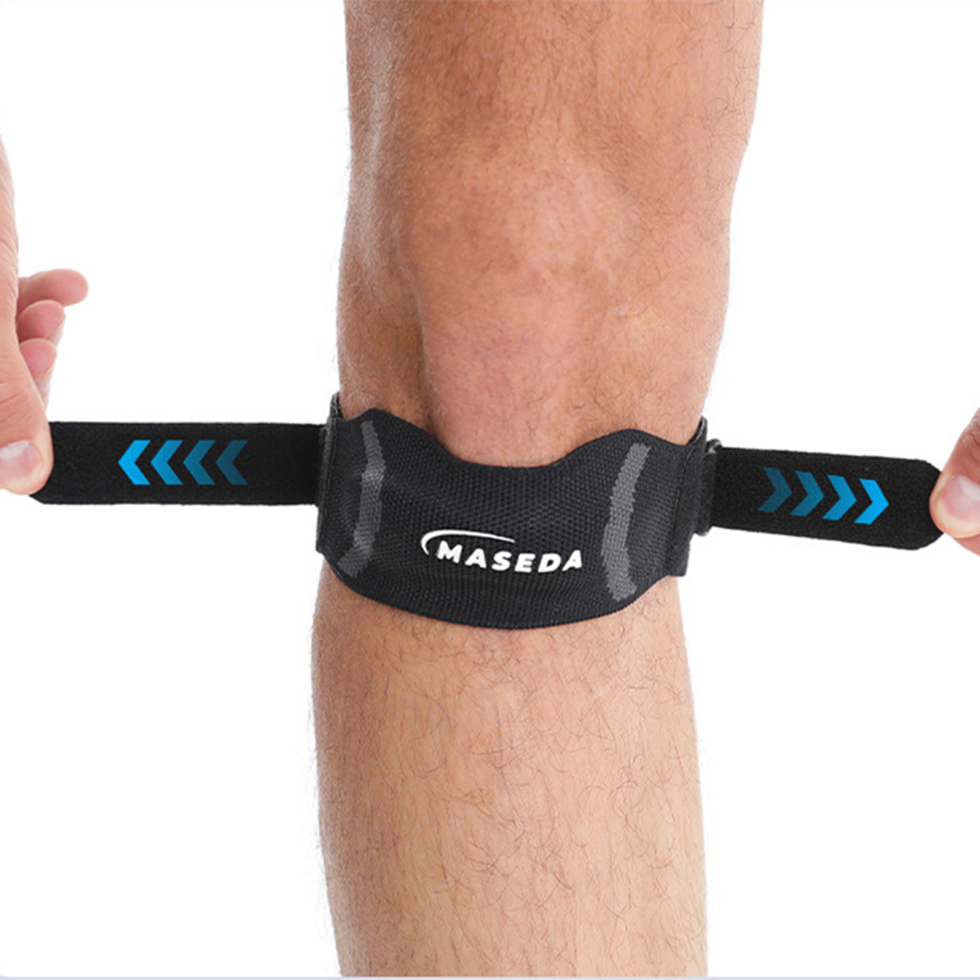 Breathable Shock Absorber Knee Sports Outdoor Cycling Basketball Protector Patella Pressure Belt 0