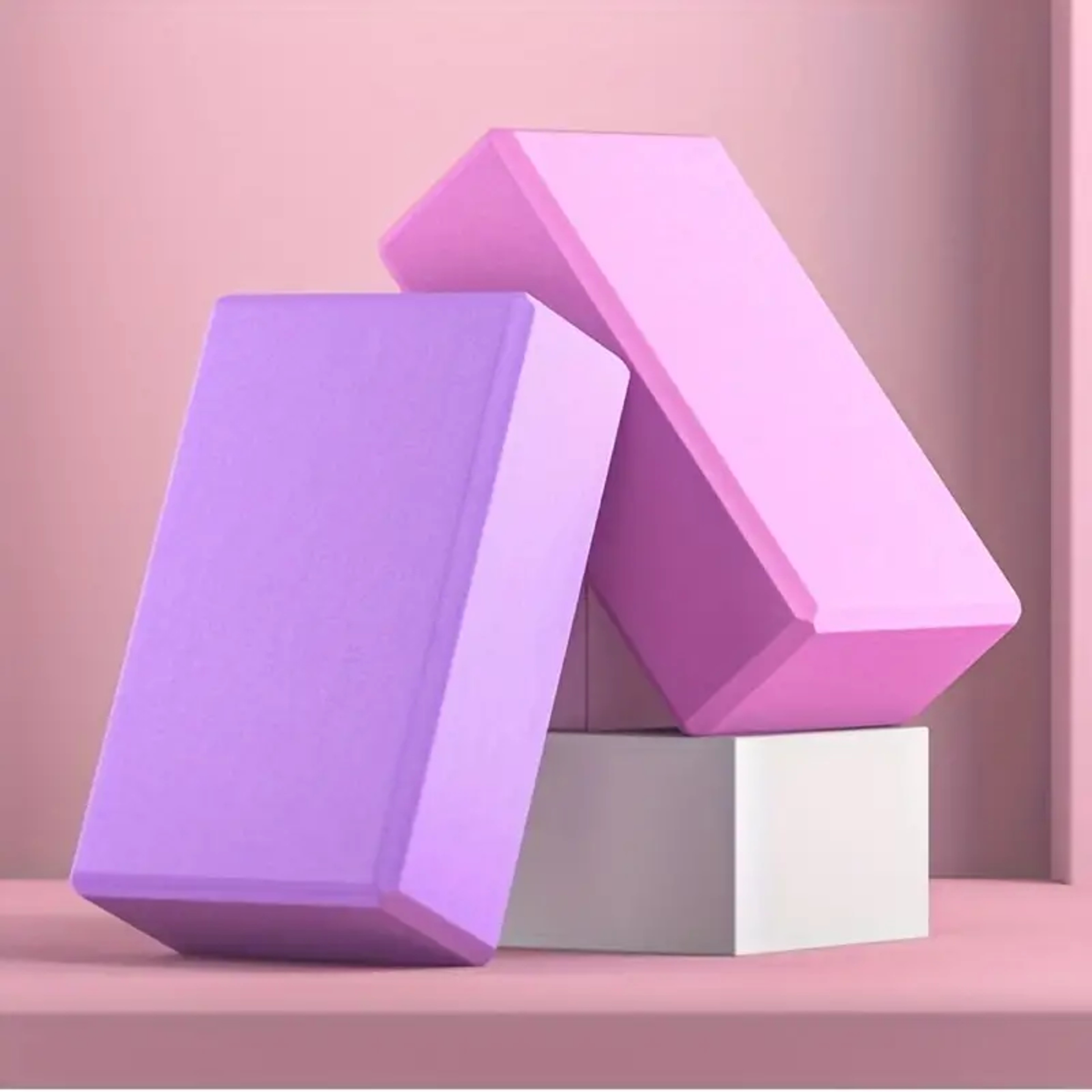 Yoga Blocks Gym Foam Brick for Pilates and Fitness Training – view 1