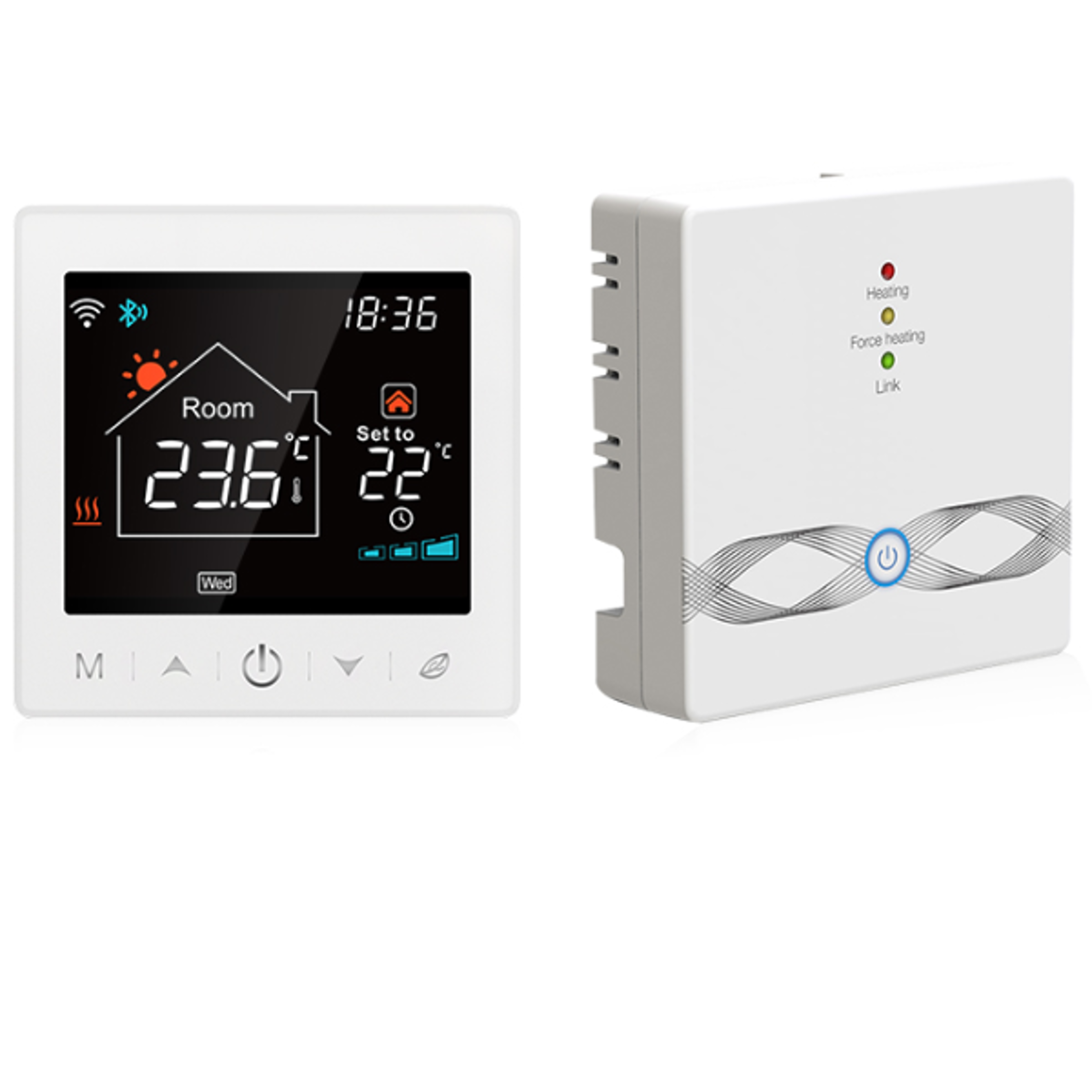WiFi Wireless Thermostat For Gas Boiler Floor Heating Smart Home Temperature Controller Alexa Googl