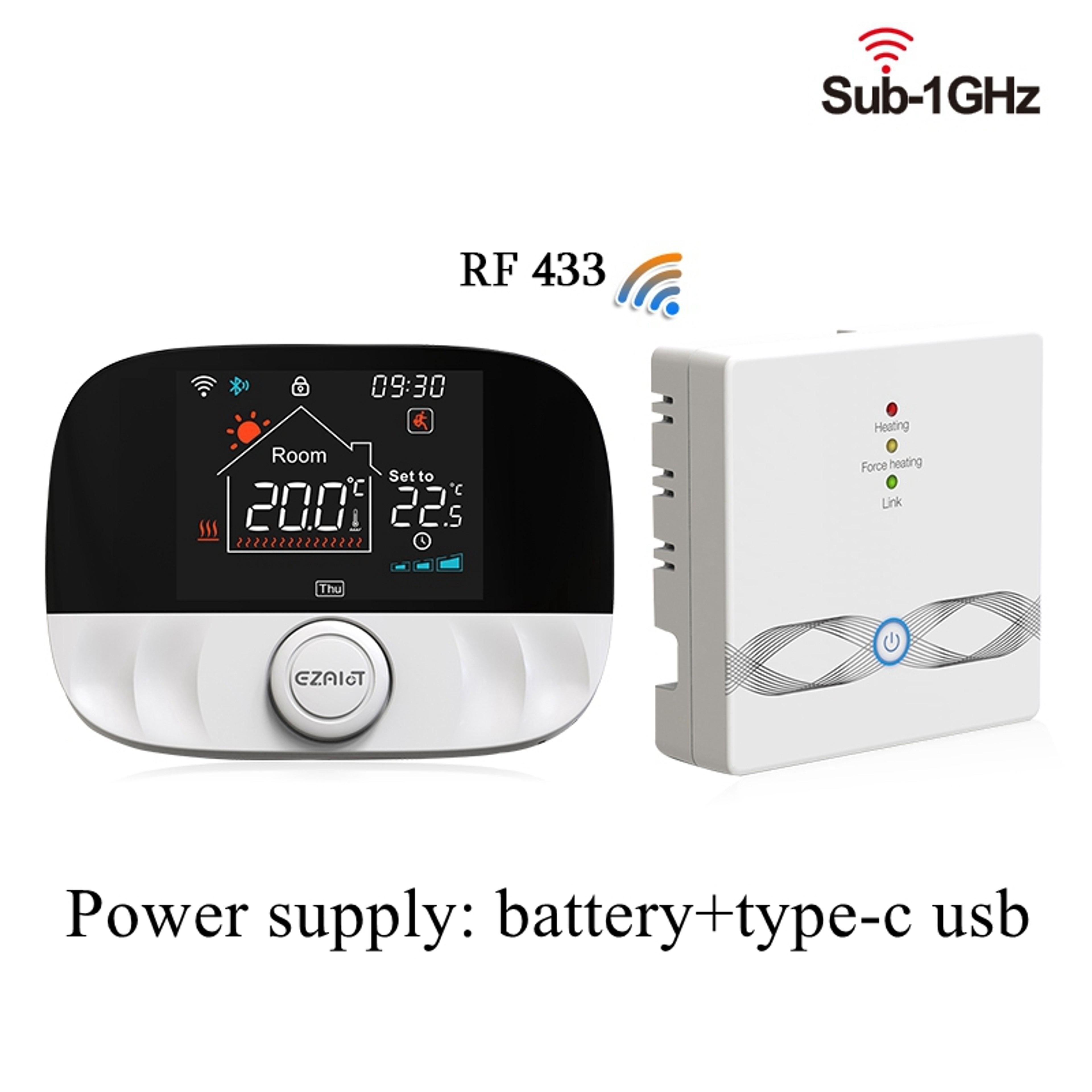 Smart Thermostat Wifi Wireless Temperature Controller For Gas Boiler Water Heating Works With Alexa 6