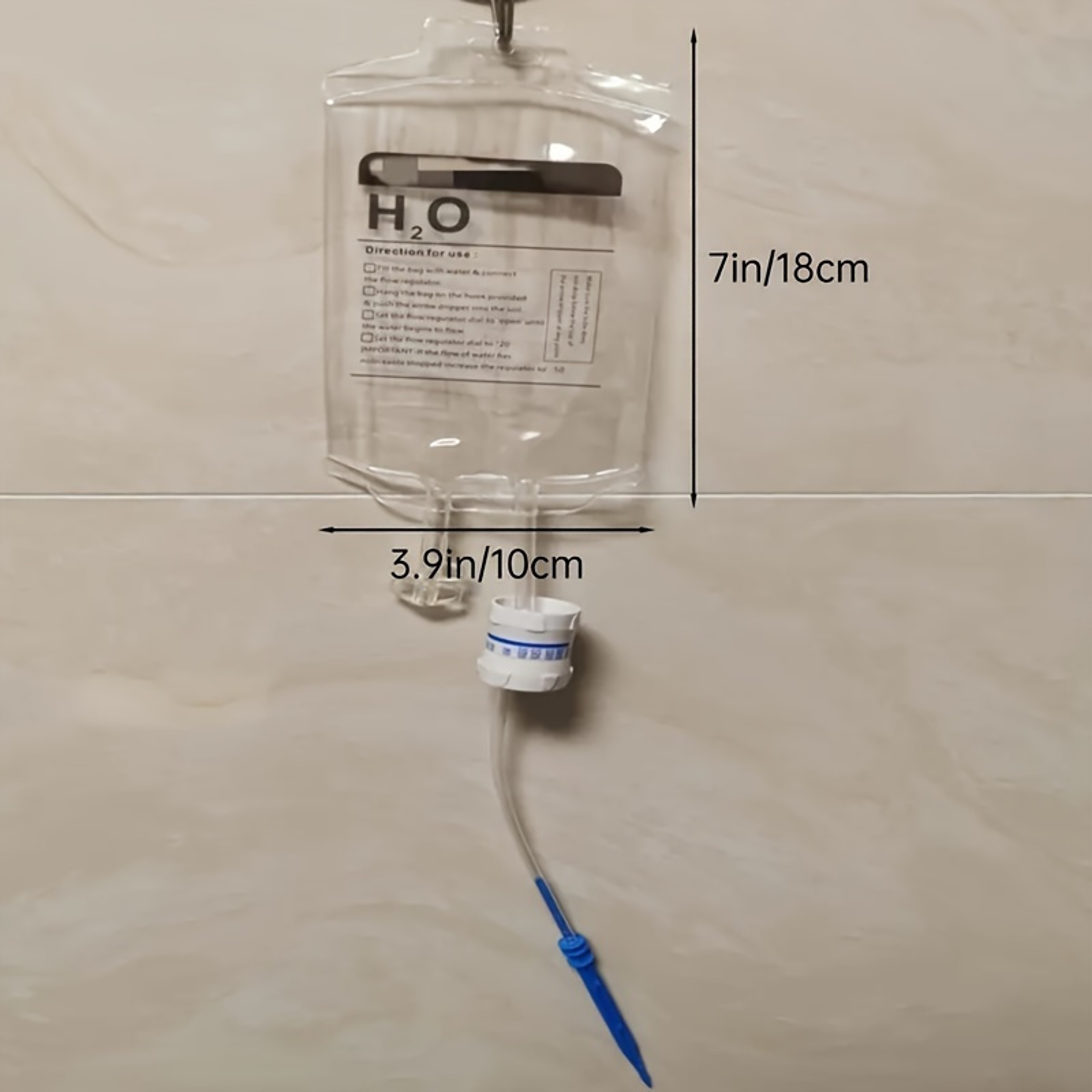 Plant Self Watering System Adjustable Flow Drip Irrigation Bag PVC Automatic Drip System For Indoor 3
