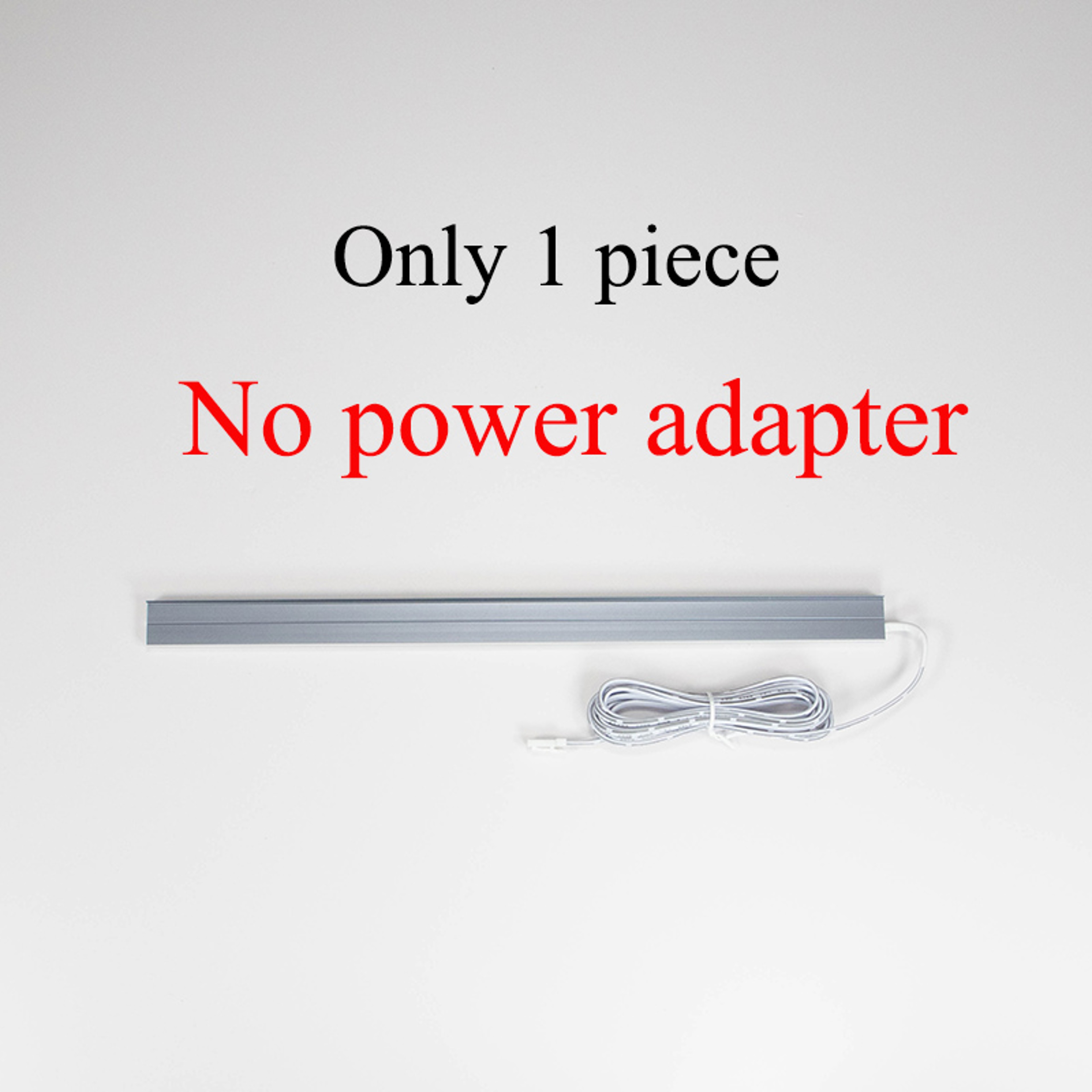Builtin LED Strip Cabinet Shelf Panel Edge Light Lamp Invisible Glow Cupboard Back Light 5