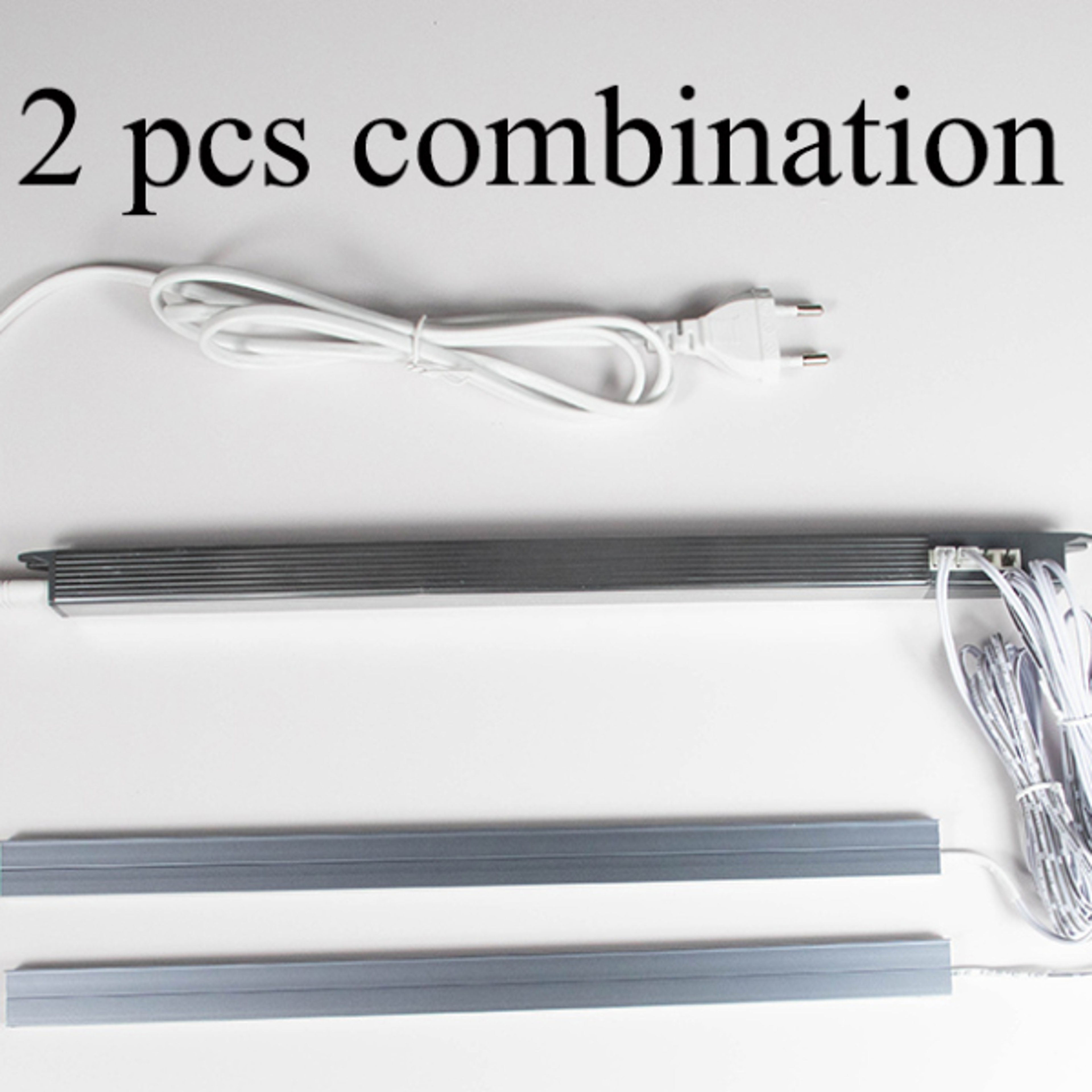 Builtin LED Strip Cabinet Shelf Panel Edge Light Lamp Invisible Glow Cupboard Back light