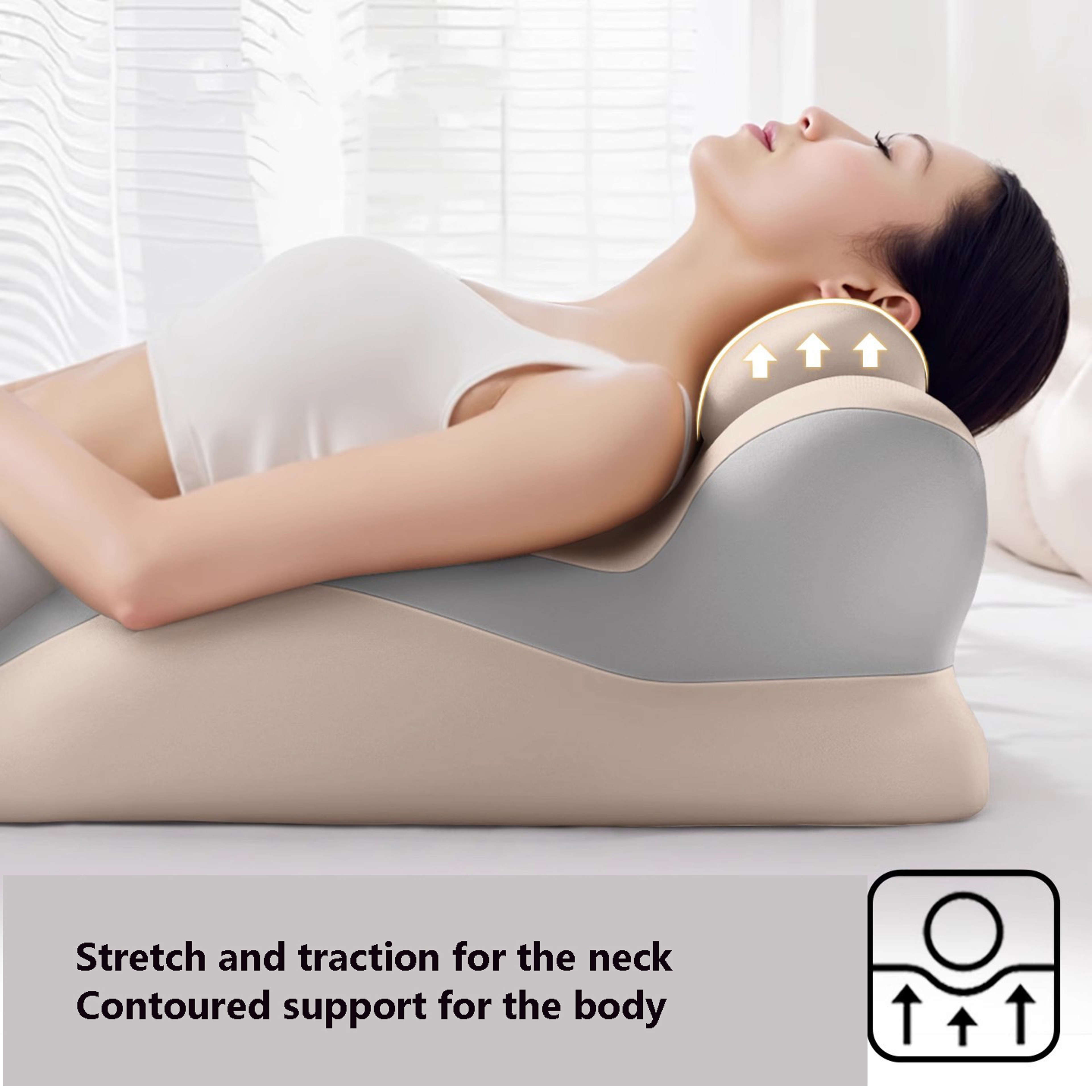 Memory Foam Pillow Ergonomic Neck Support Bed Sofa Wedge Pain Relief Comfortable Leg Rest For Readi 3