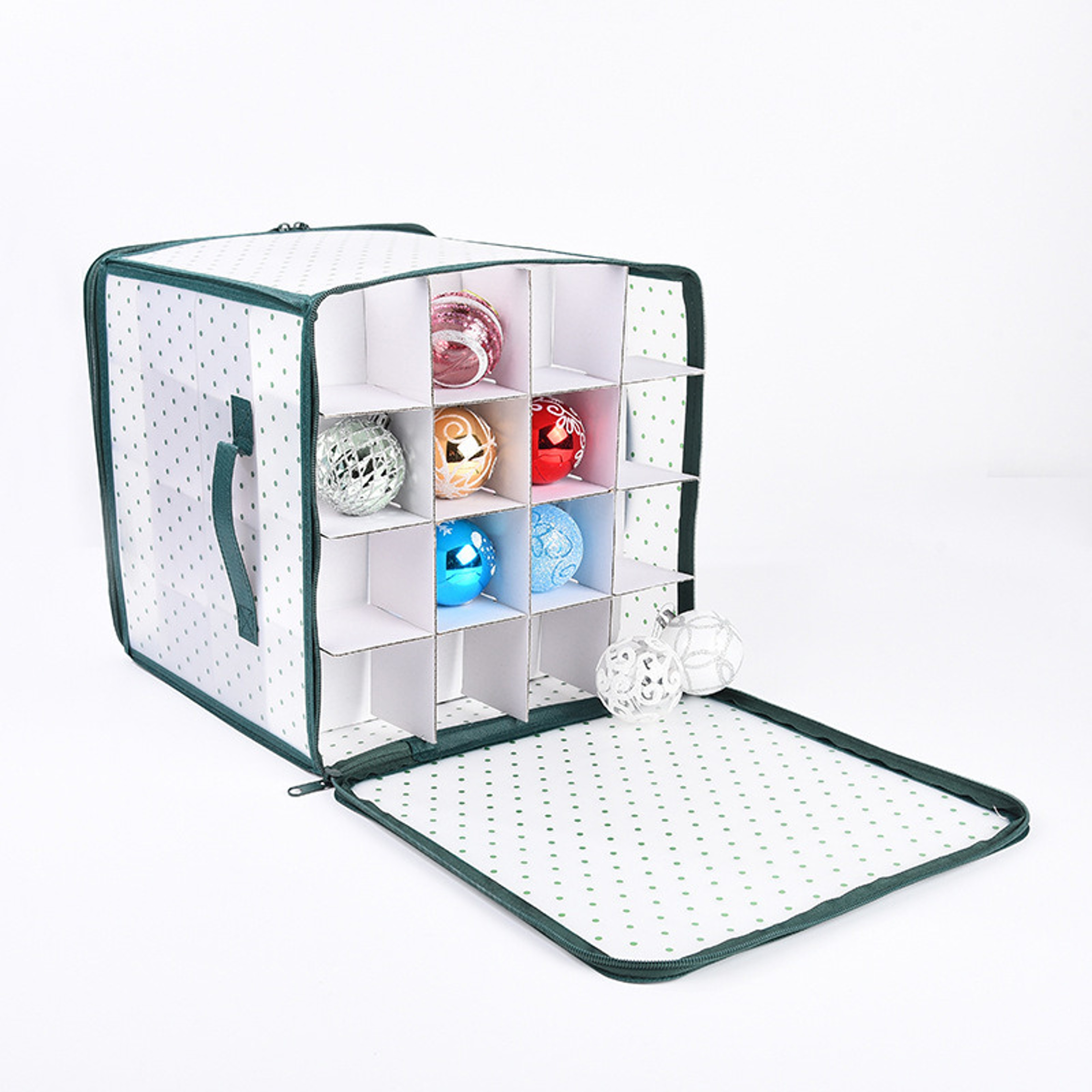 Baubles Storage Box Christmas Balls Storage Xmas Tree Decorations Organizer 2