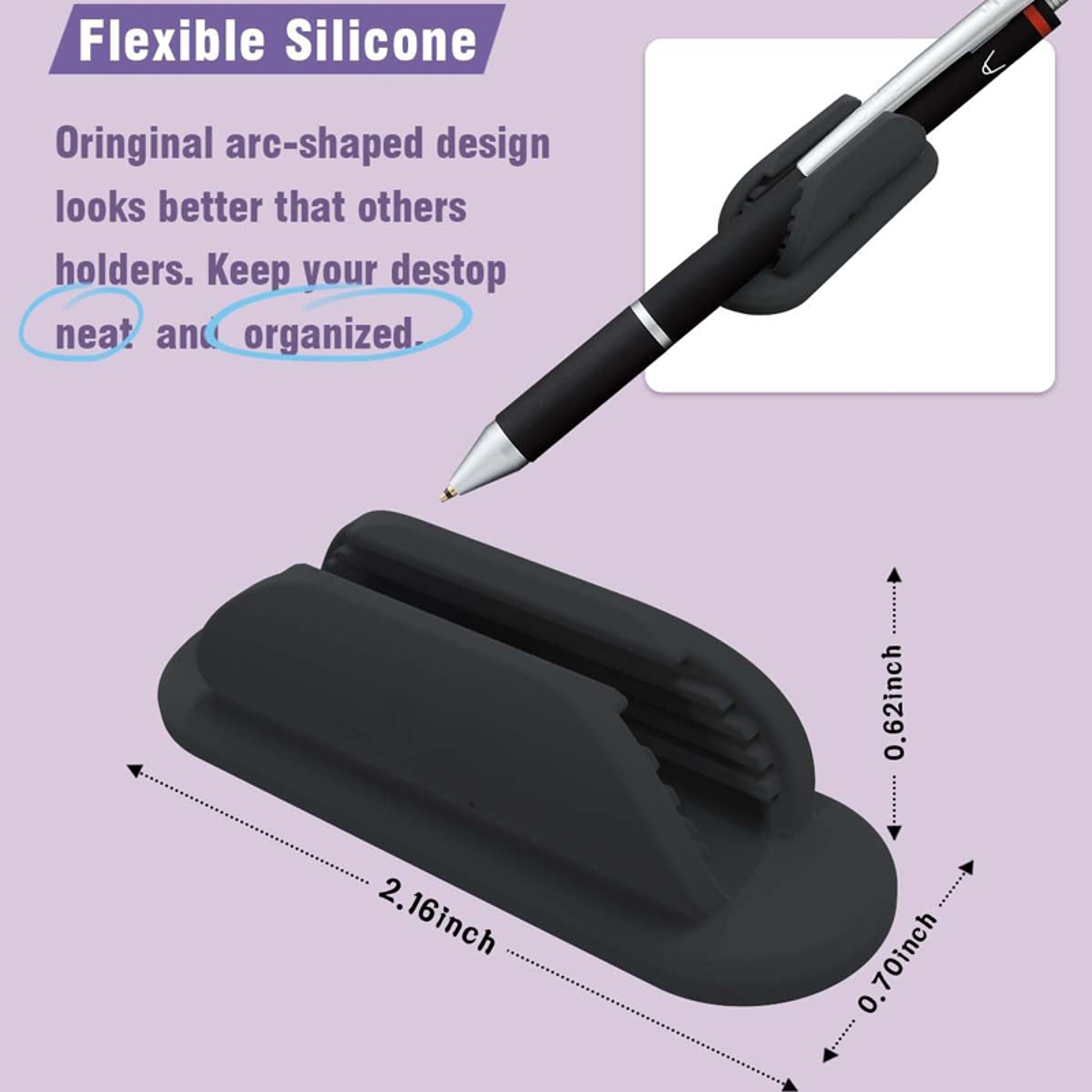 Pen Holder Office Educational Desk Organization Accessories Pen Stand AntiLoss Organization Solutio