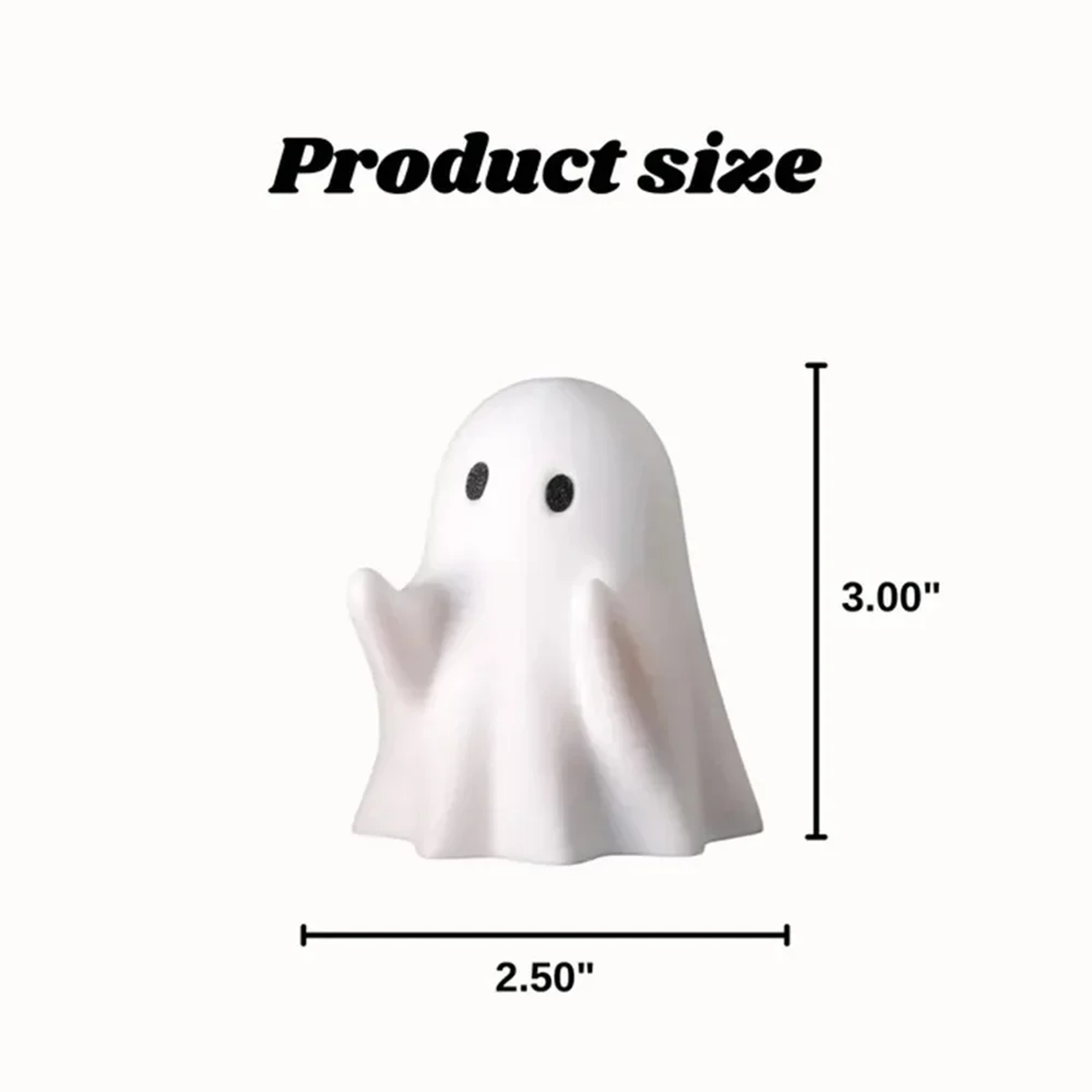 Funny Ghost Pen Holder Spooky Ghost Figurine Pencil Holder Desk Organizer Accessory Unique Gifts Fo 3