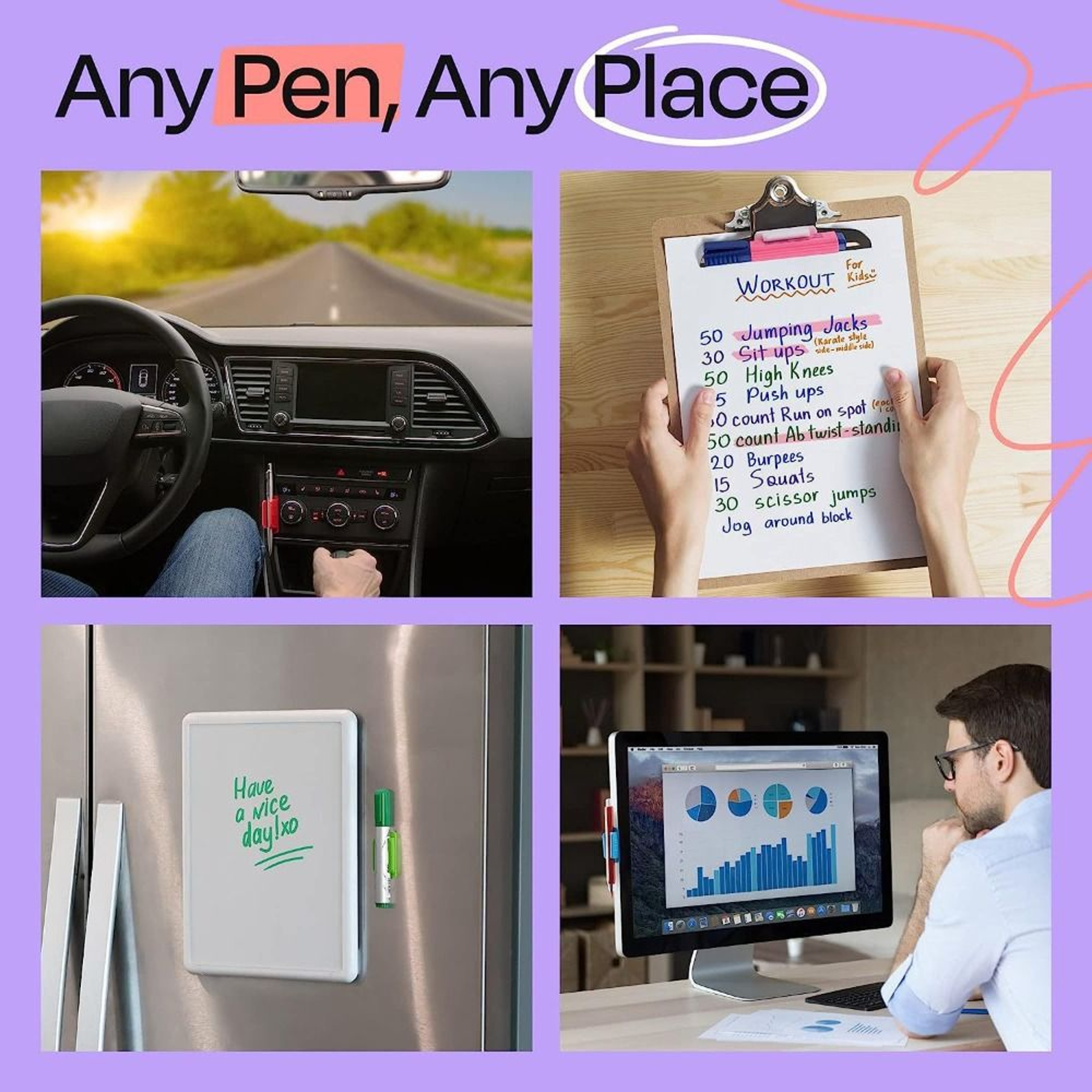 High Quality Silicone Pen Holder SelfAdhesive Pen Rack Creative Antifall Marker Storage For Desktop 5