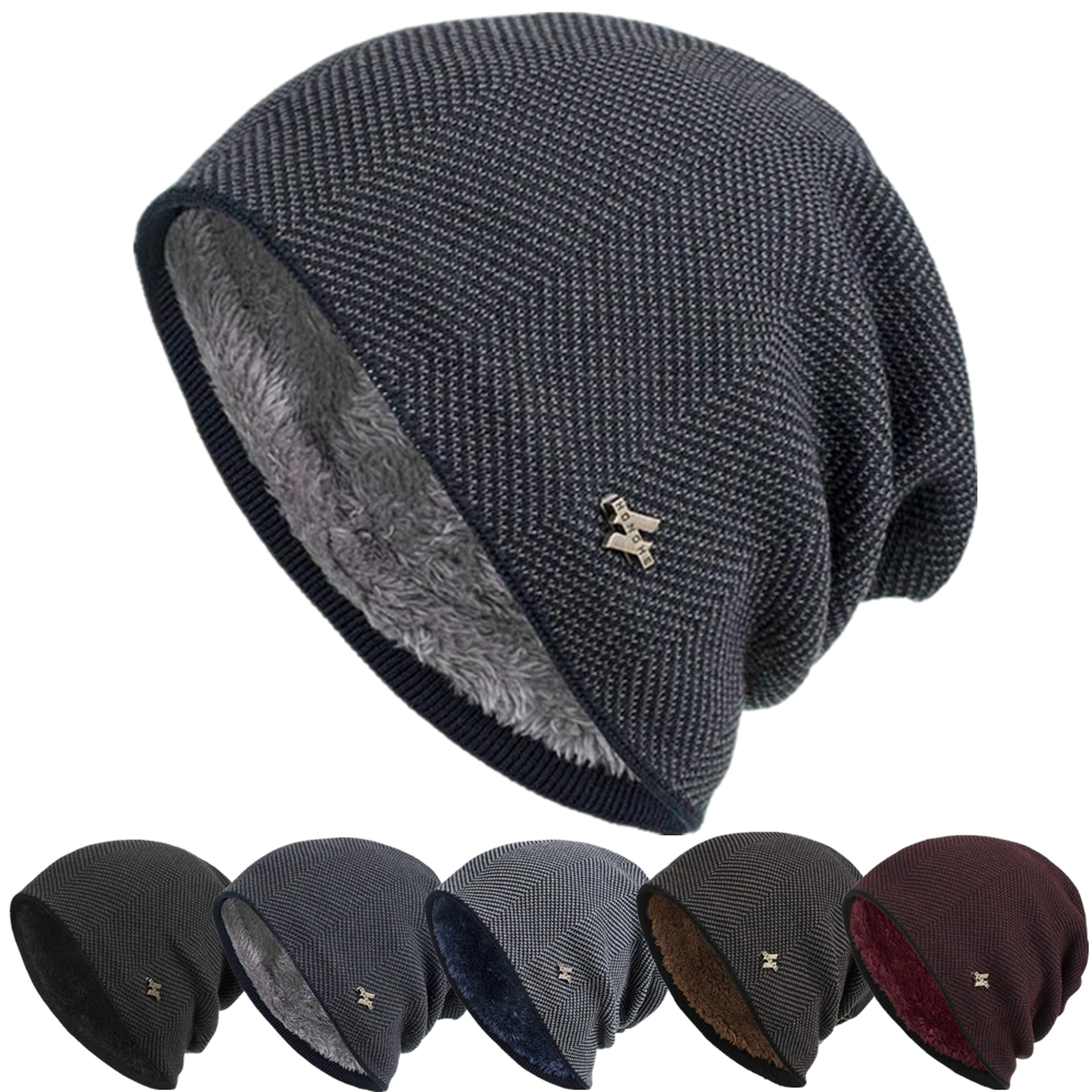 Hot Sale Unisex Warm Winter Hat Fashion Men  Women Ski Beanie Hat Thick Knitted Hat For Outdoor Spo 0