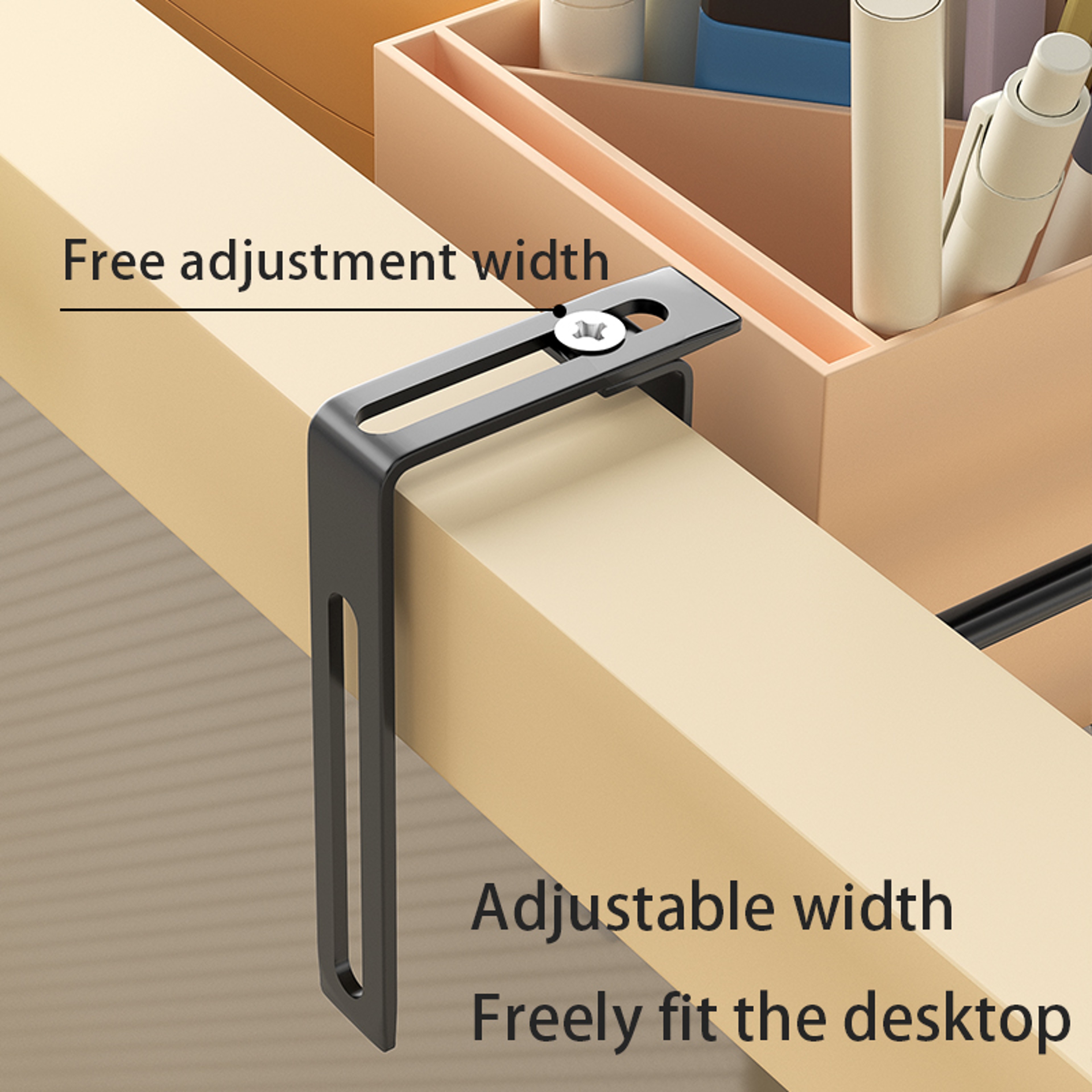 Desk File Organizer Mesh Hanging Wall Mount Document Organization Stand Desktop Vertical Mail Paper 2