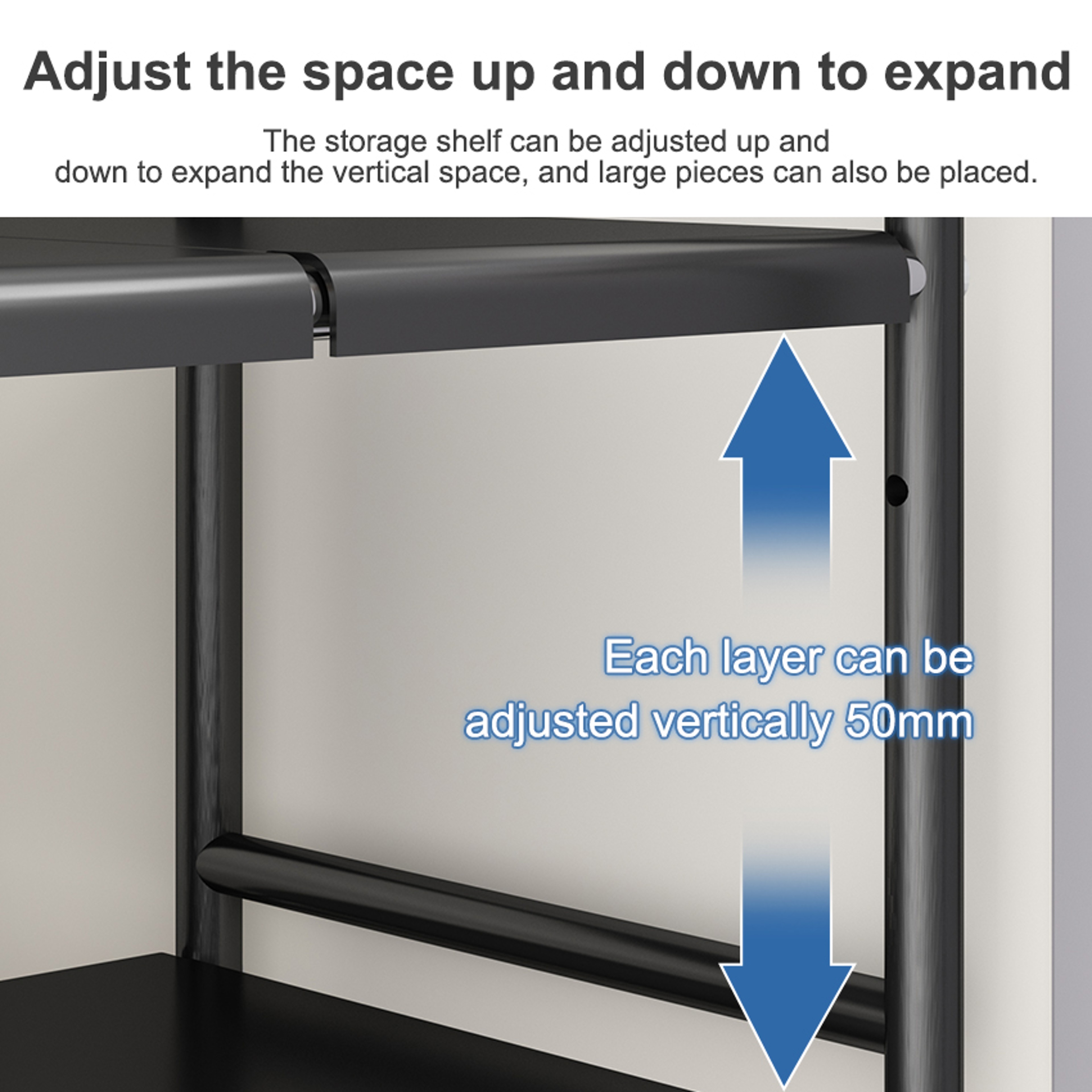 Shelf Under The Sink Flexible Layered Rack Cabinet Organizer Sundries Telescopic Holder Countertop