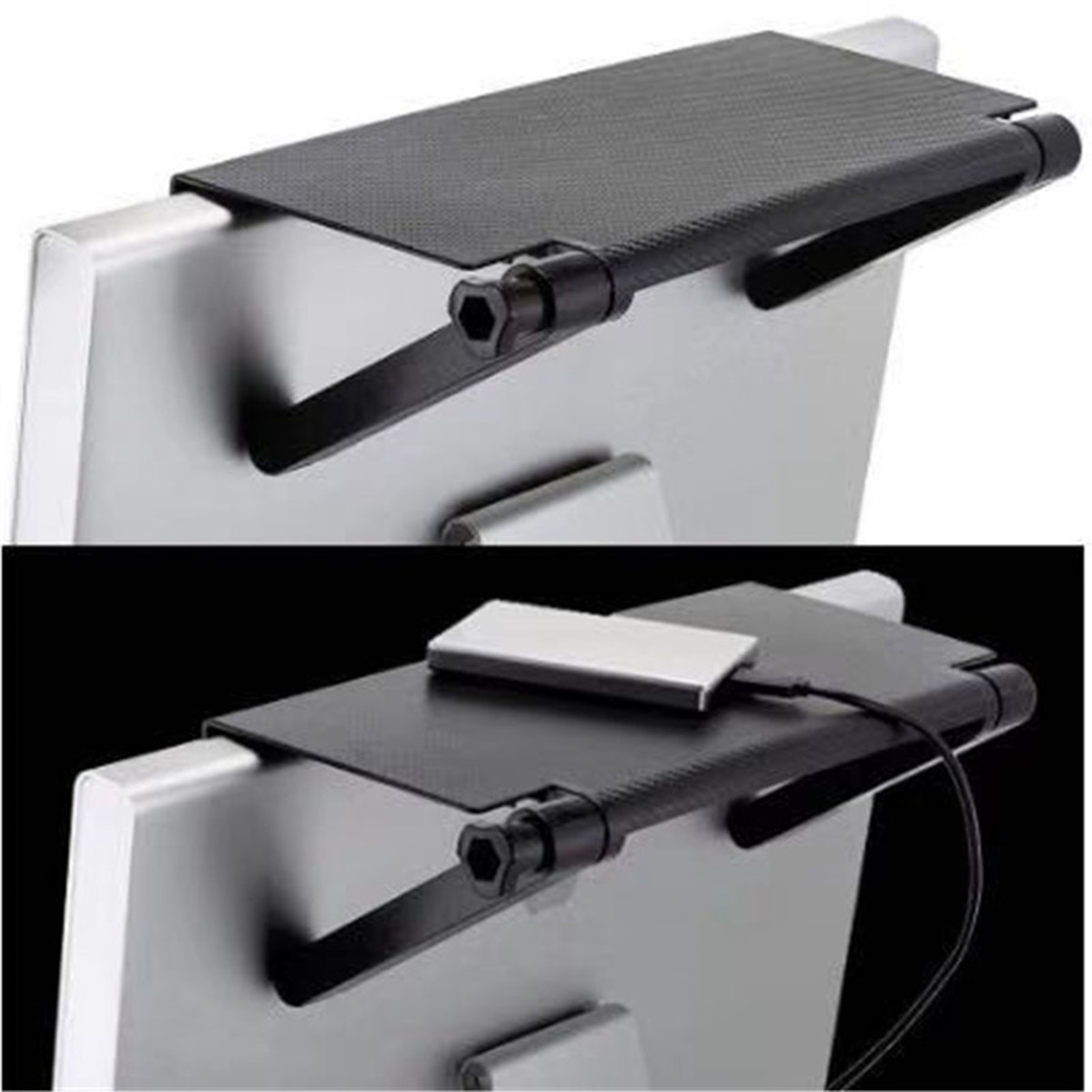 Router Storage Rack, Punch-Free Set-Top Box Storage Rack, Desktop Computer Monitor Storage Rack, Screen Bracket – view 6