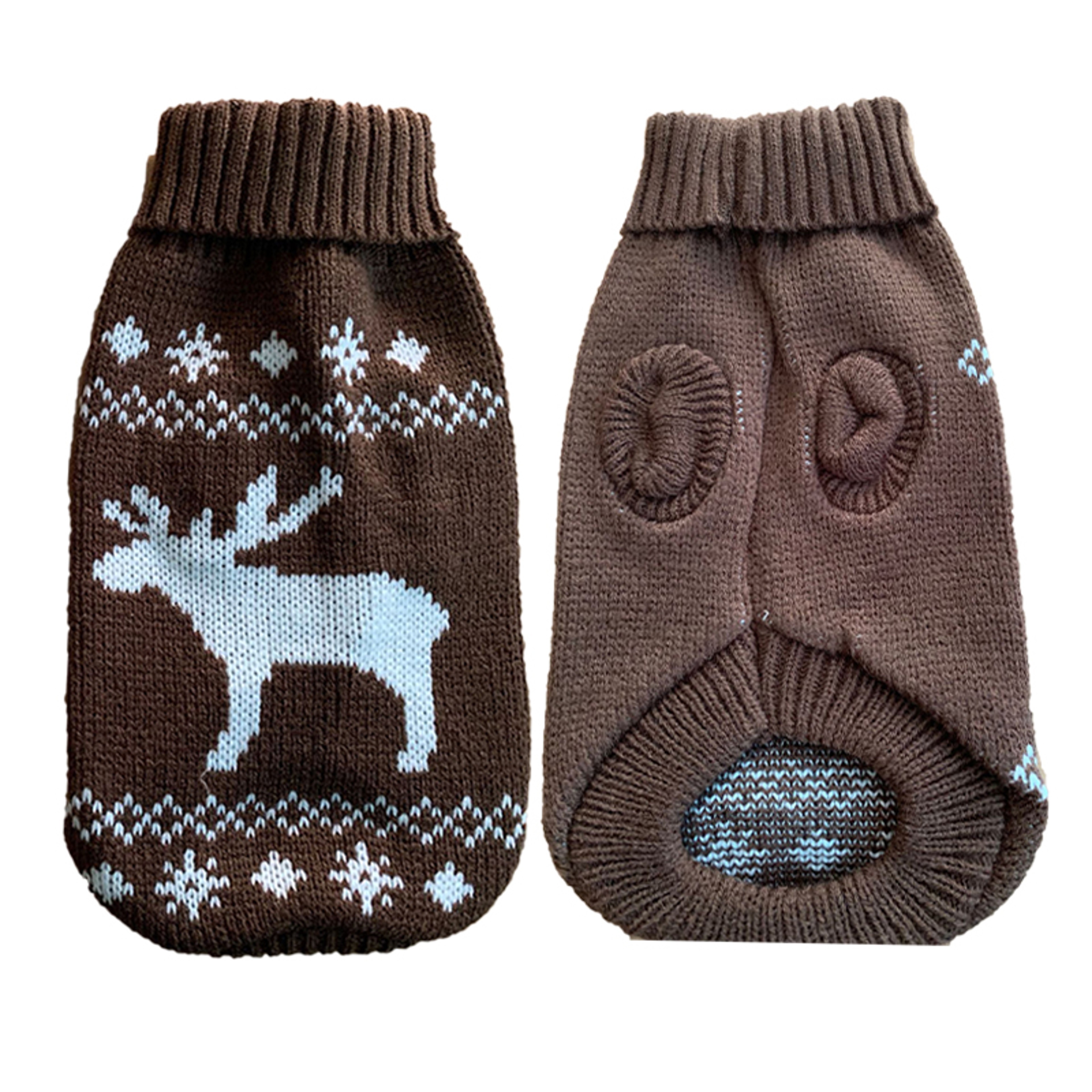 Warm Pet Dog Sweater Winter Dog Clothes For Small Medium Dogs Knitted Puppy Cat Coat For Chihuahua  9