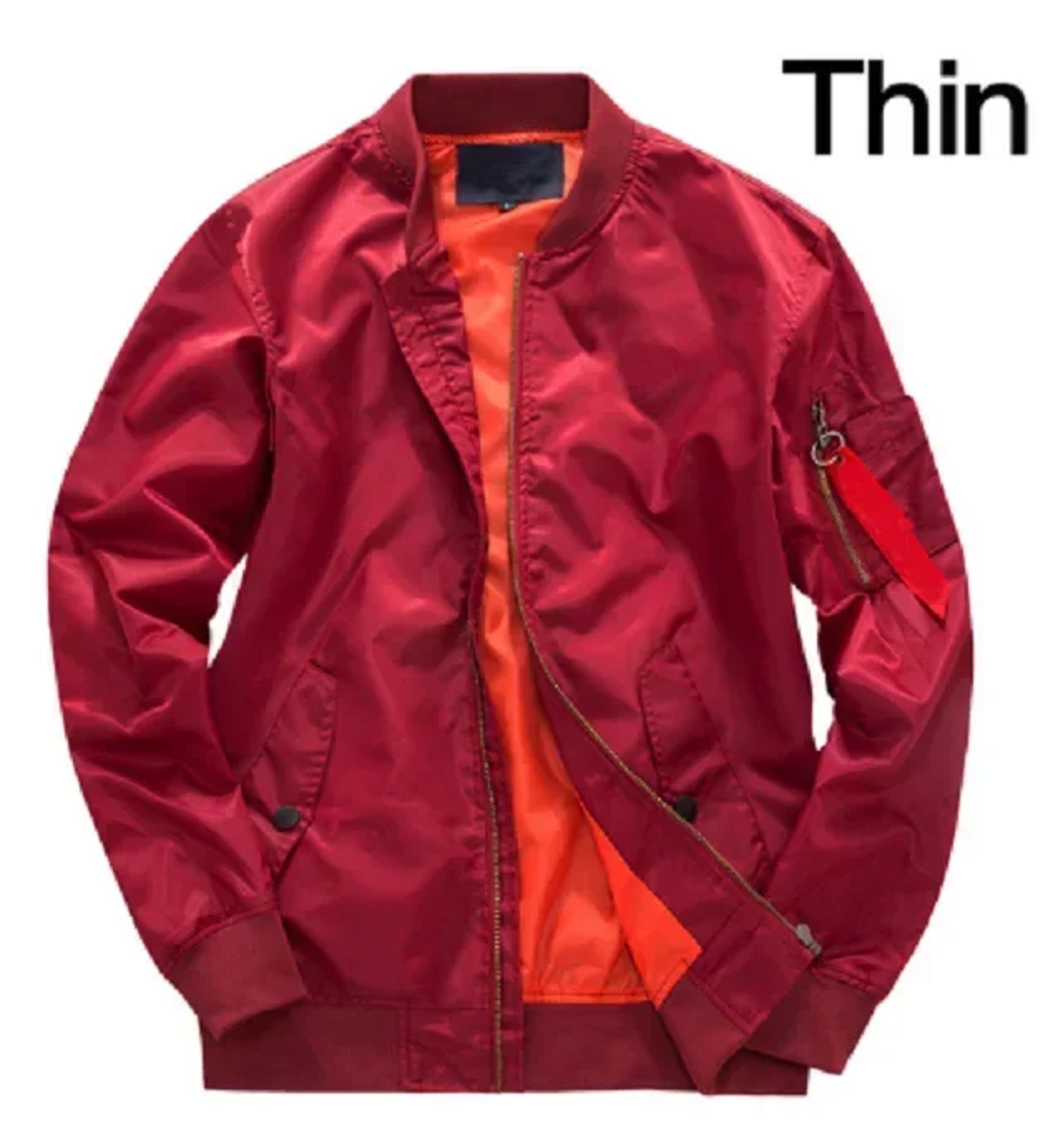 Men Windproof Baseball Jacket Thickened Outdoor Casual Suit Lightweight Fall  Winter Windbreaker Fo