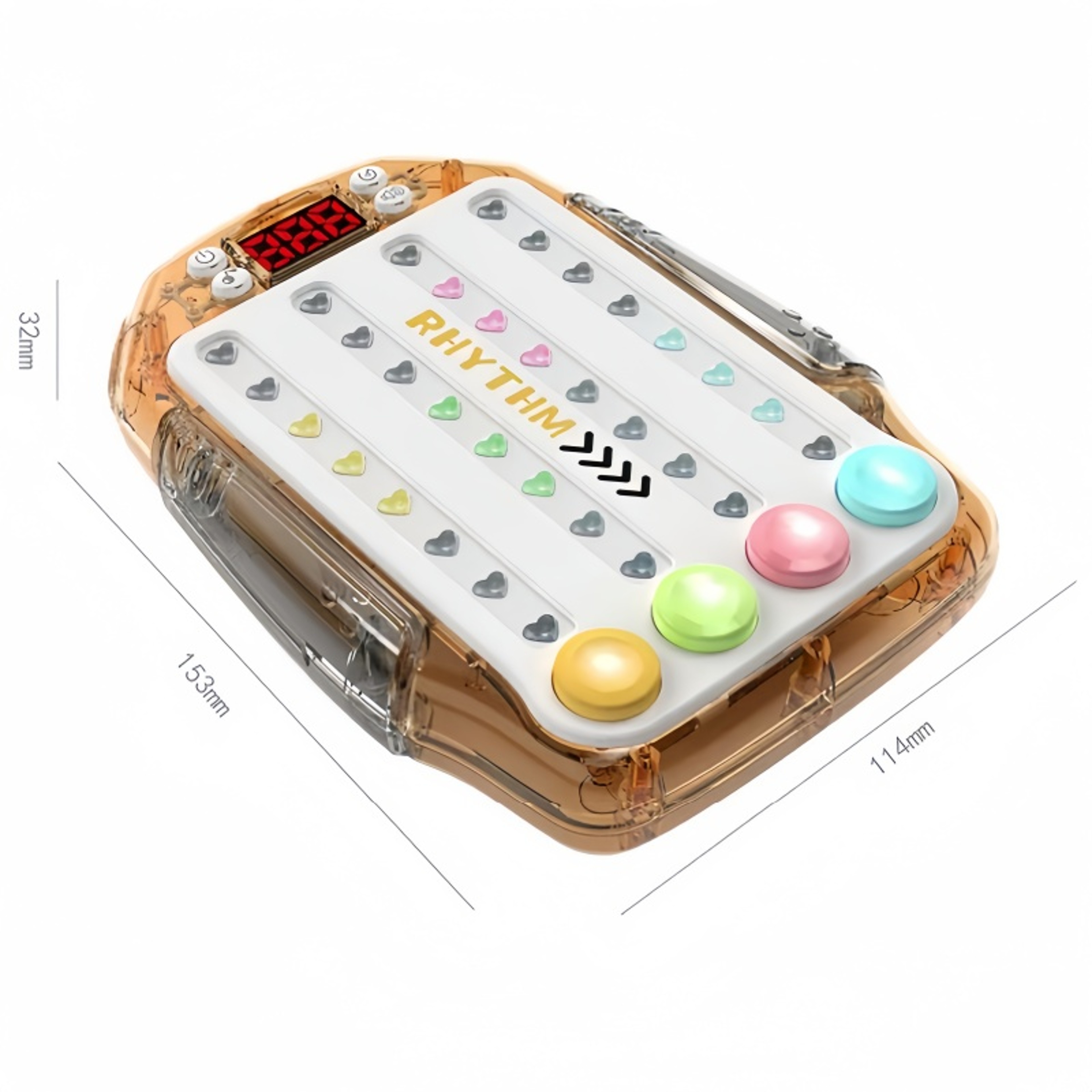 Quick Push Game Eye Sensory Console Multiplayer Versus Board Game Dance Master Handheld Game Pad Ha 4