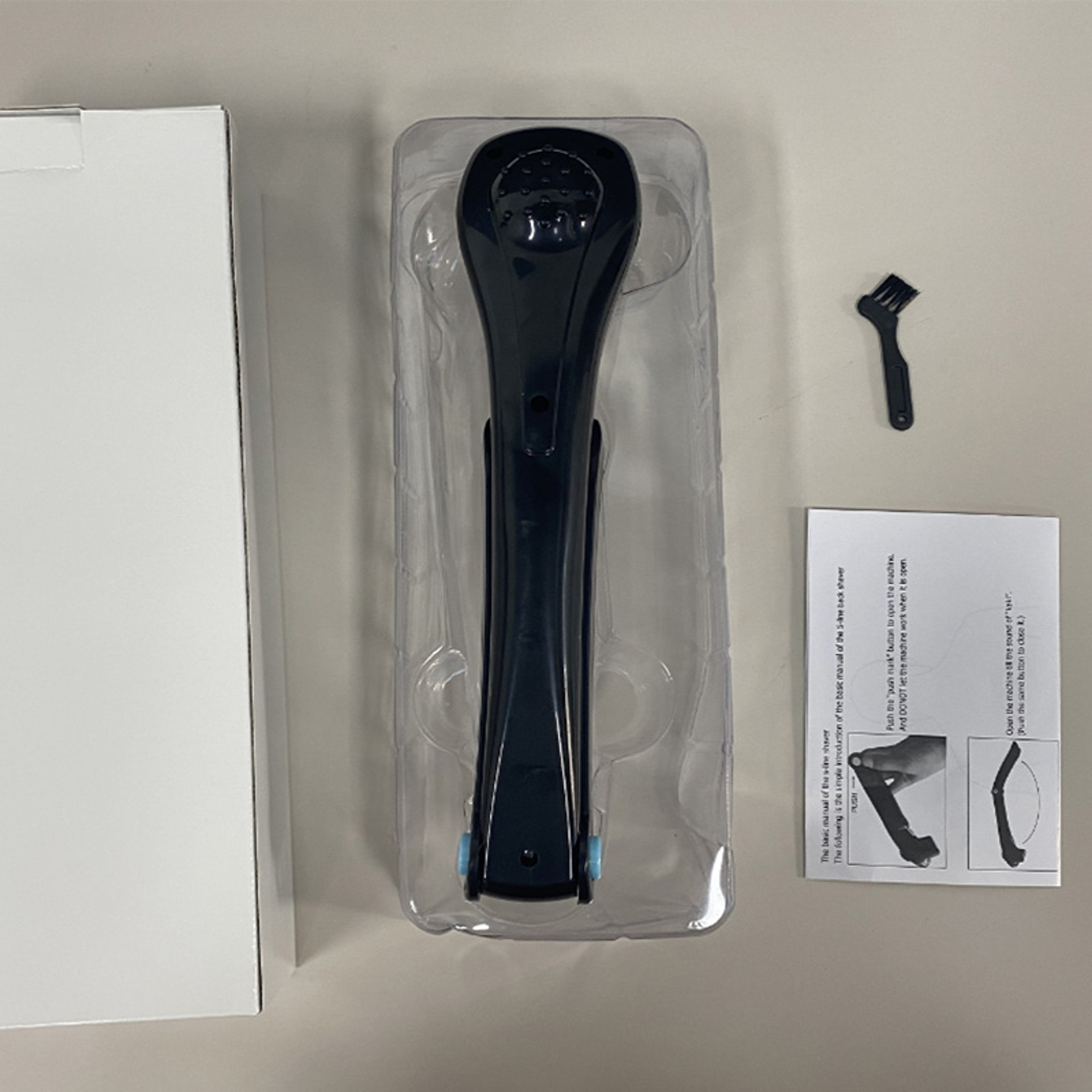 High Quality Folding Back Shaver for Men, Body Groomer Trimmer, Back Hair Removal Razor, Long Handle Safety Razor – view 6