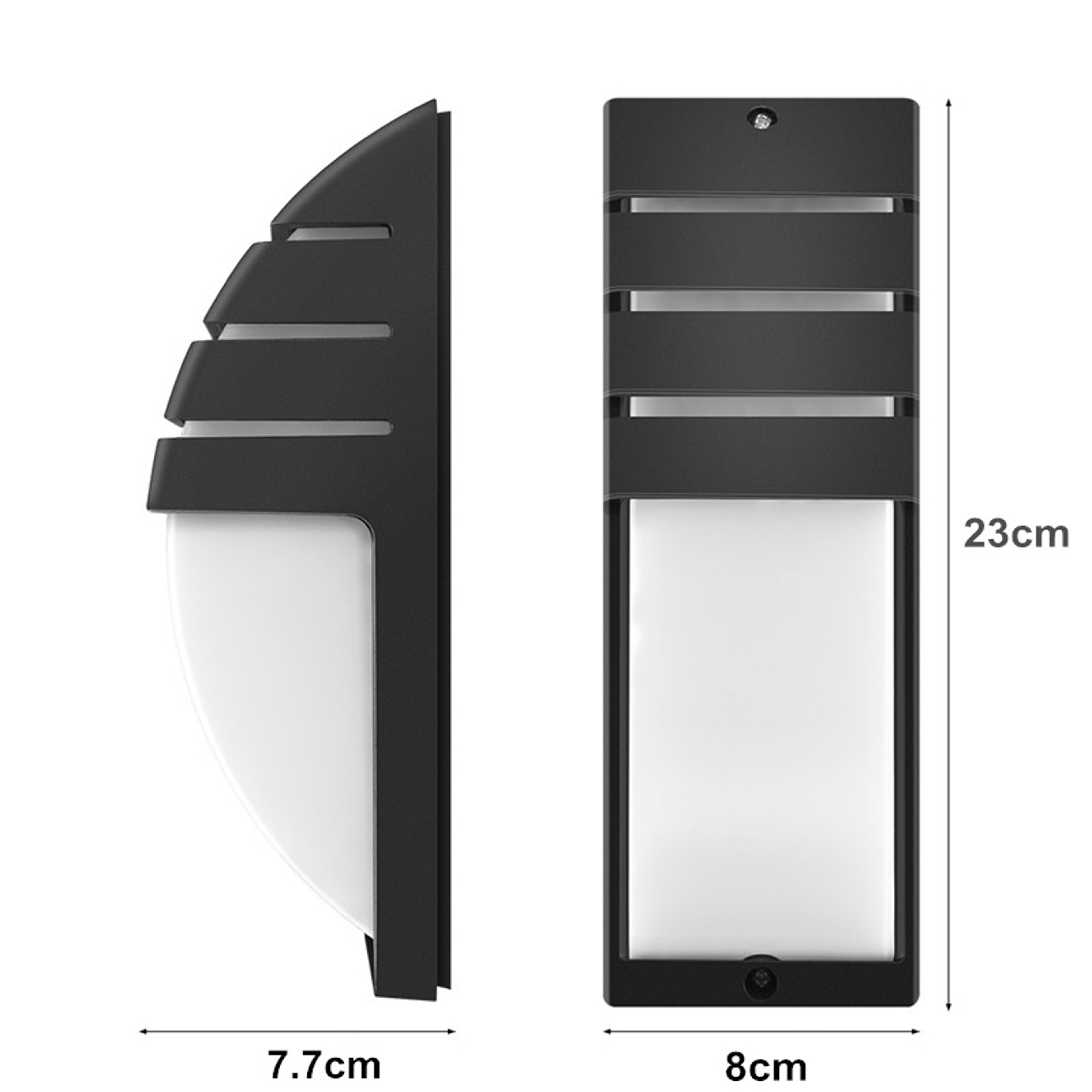 Aluminium LED Wall Lamp Waterproof Outdoor Garden Porch Light Sconce Balcony Wall Light Yard Lighti 1