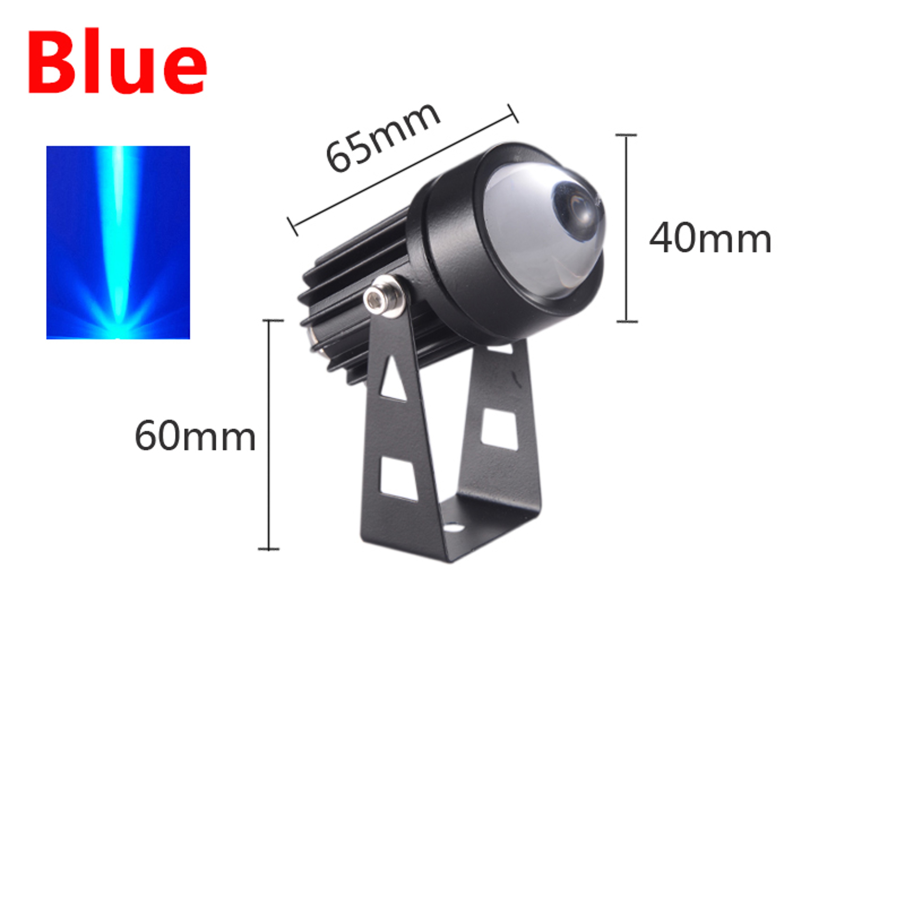 Beam Of Light Outdoor LED Wall Spotlight RGB Water Proof  Color Changing Landscape Lighting For Gar